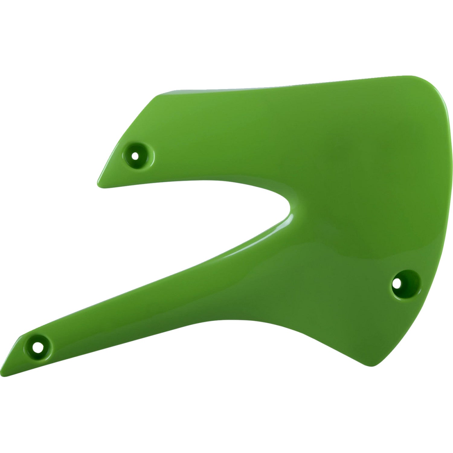 POLISPORT Radiator Cover - OEM Green - KX 85/100 8425000011 by Polisport