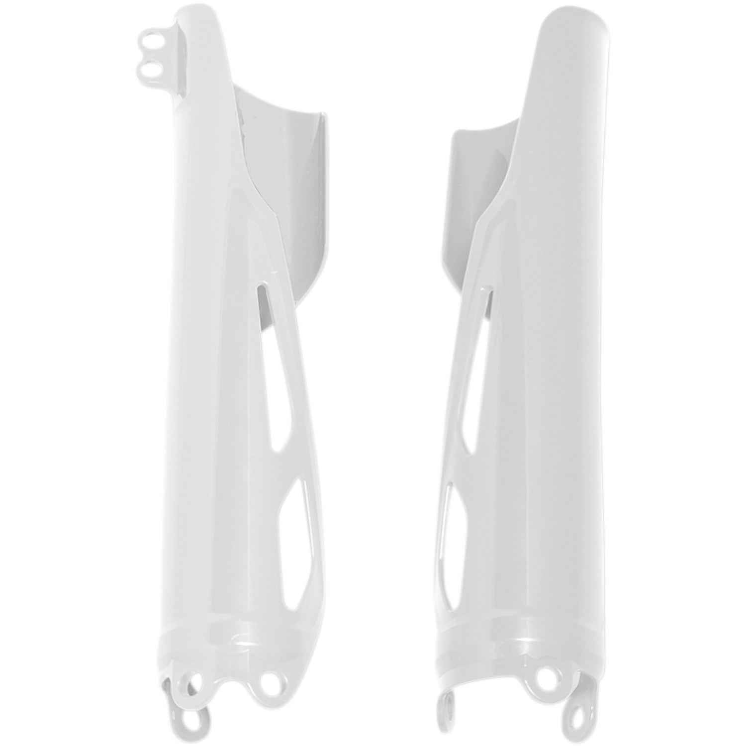 ACERBIS Fork Covers - Lower - White 2736240002