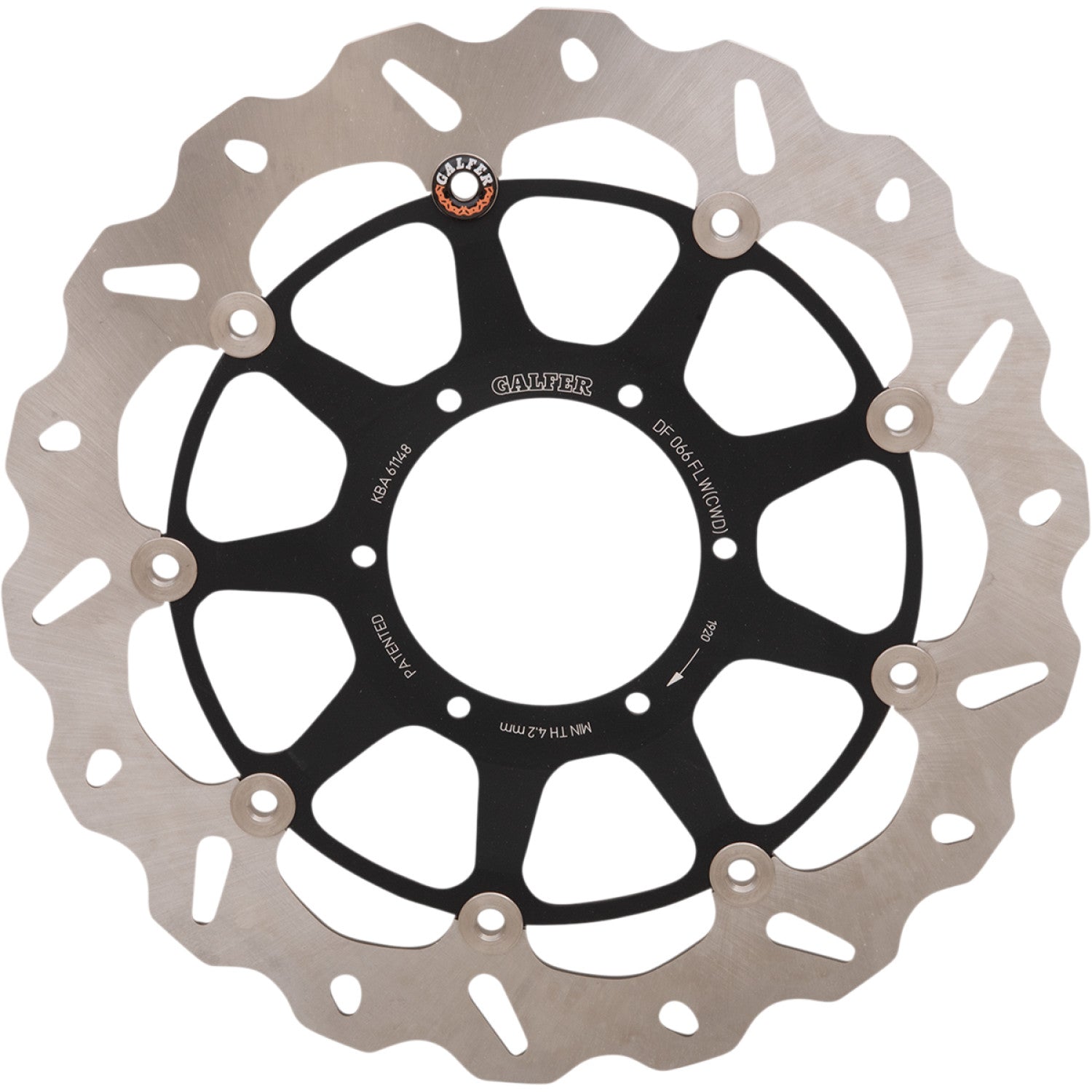 Galfer Front Right Rotor DF066CWD | Brake Rotors   Street