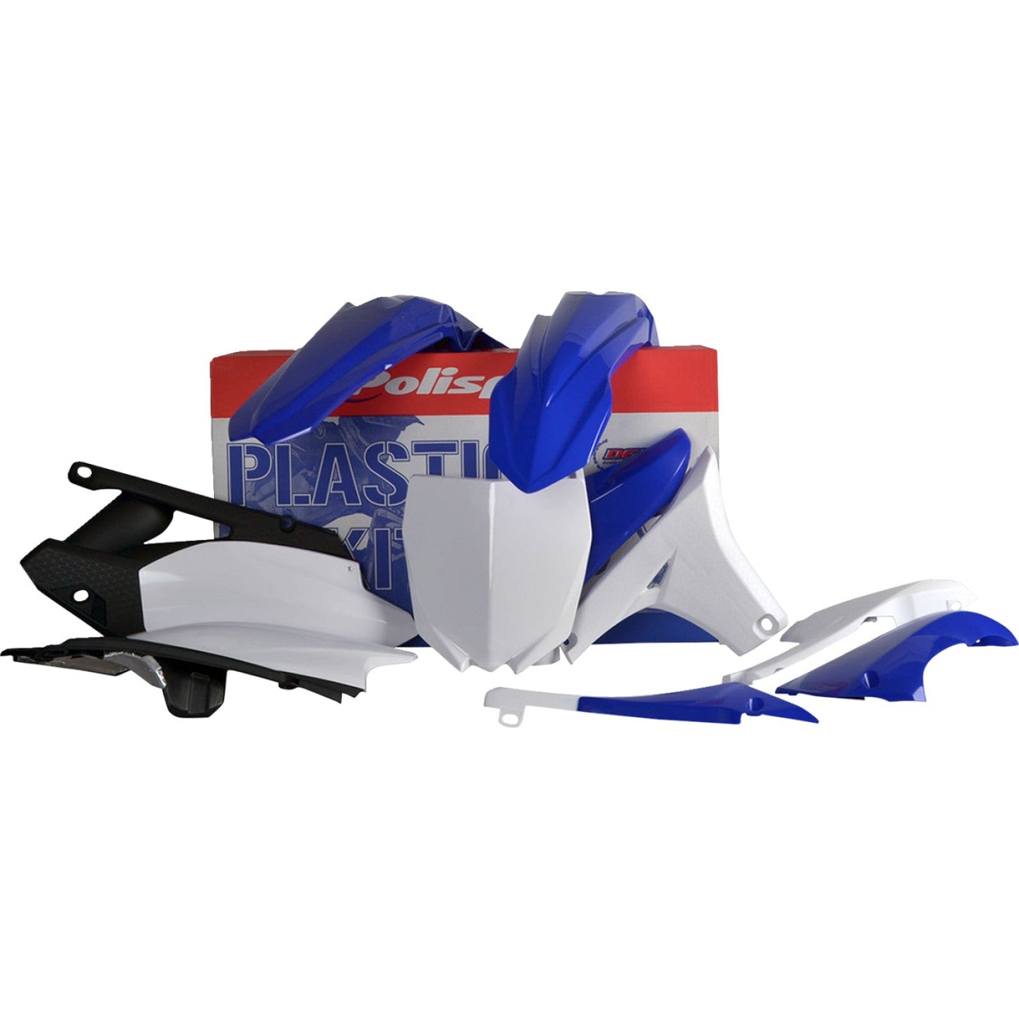 POLISPORT Complete Body Kit - '11 - '12 OEM Blue/White/Black - YZ 450F 90274 by Polisport