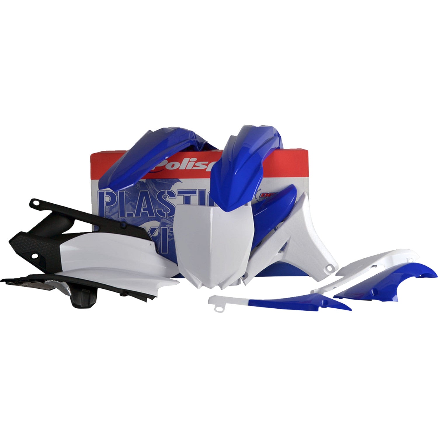 POLISPORT Complete Body Kit - '11 - '12 OEM Blue/White/Black - YZ 450F 90274 by Polisport