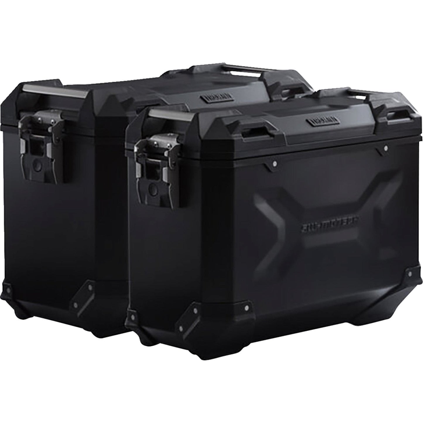 SW-Motech TRAX ADV Aluminum Case System - Black - BMW R 1200 GS '04-'13 KFT.07.311.70000/B | Luggage Group