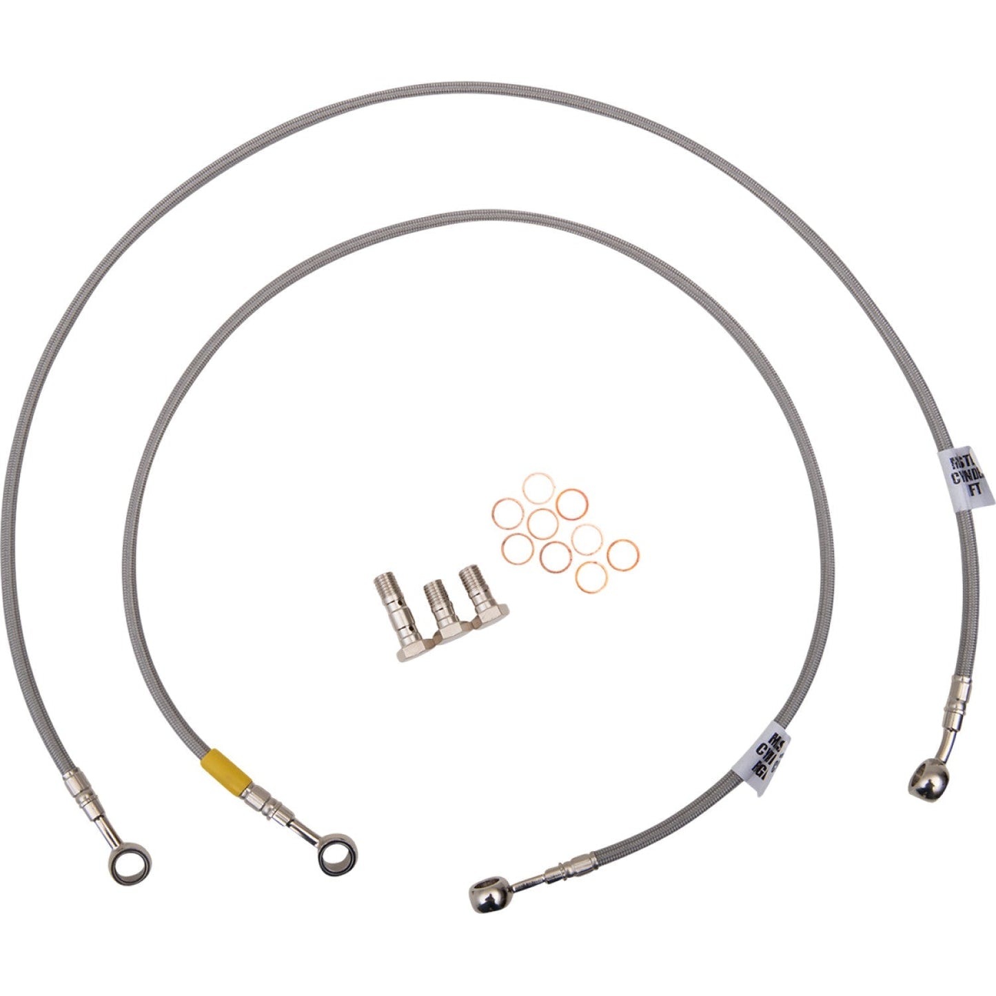 Galfer Brake Line - Stainless Steel FK003D453-2 | Brake Lines Hoses Stainless Steel
