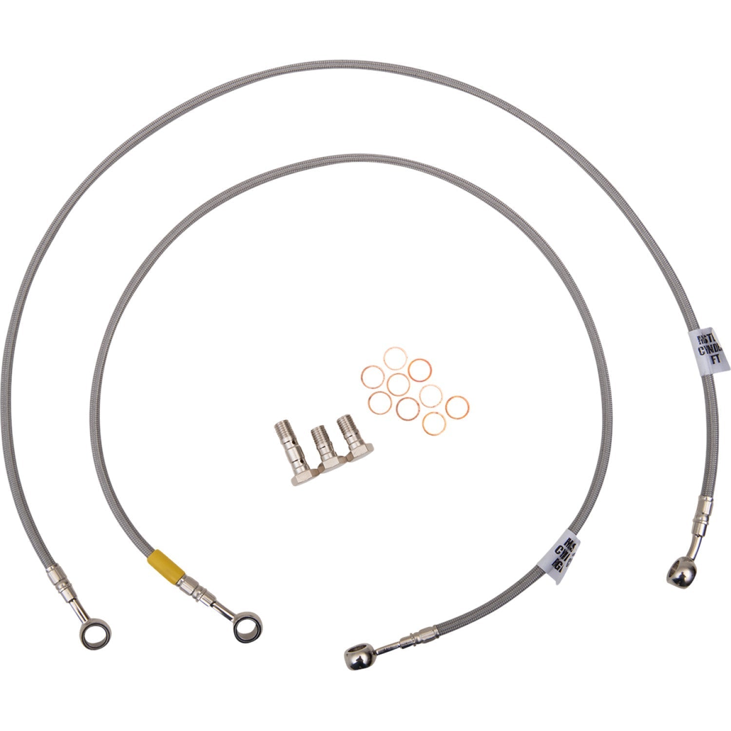 Galfer Brake Line - Stainless Steel FK003D453-2 | Brake Lines Hoses Stainless Steel