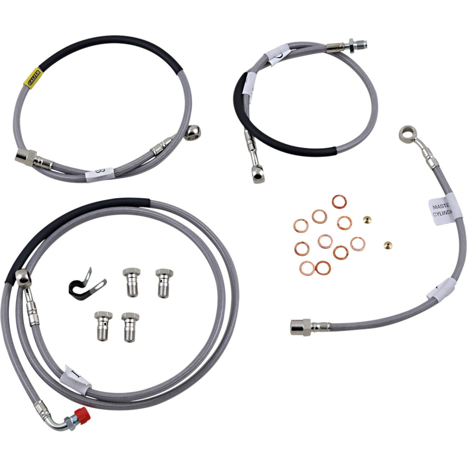 Galfer Brake Line - Stainless Steel FK003D786-4 | Brake Lines Hoses Stainless Steel