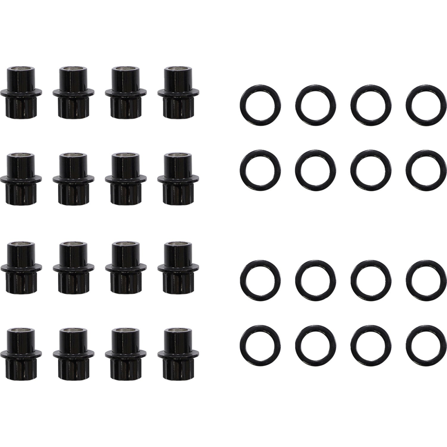 Moose Utility Lug Nut - Carbon Fiber Wheel - Steel - 3/8"-24 LNBOET3824ASTKT | Wheel Lug Nuts & Parts