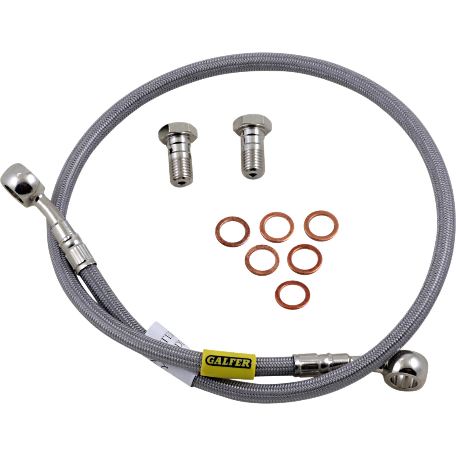Galfer Brake Line - Stainless Steel FK003D5R | Brake Lines Hoses Stainless Steel
