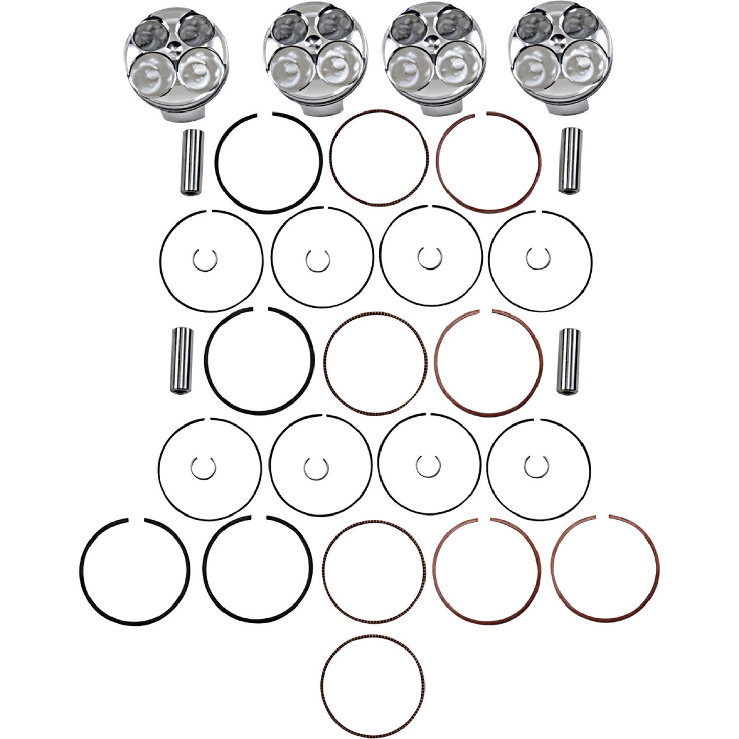 JE Pistons Piston Kit 308644 | JE Pistons | Piston & Ring Kits