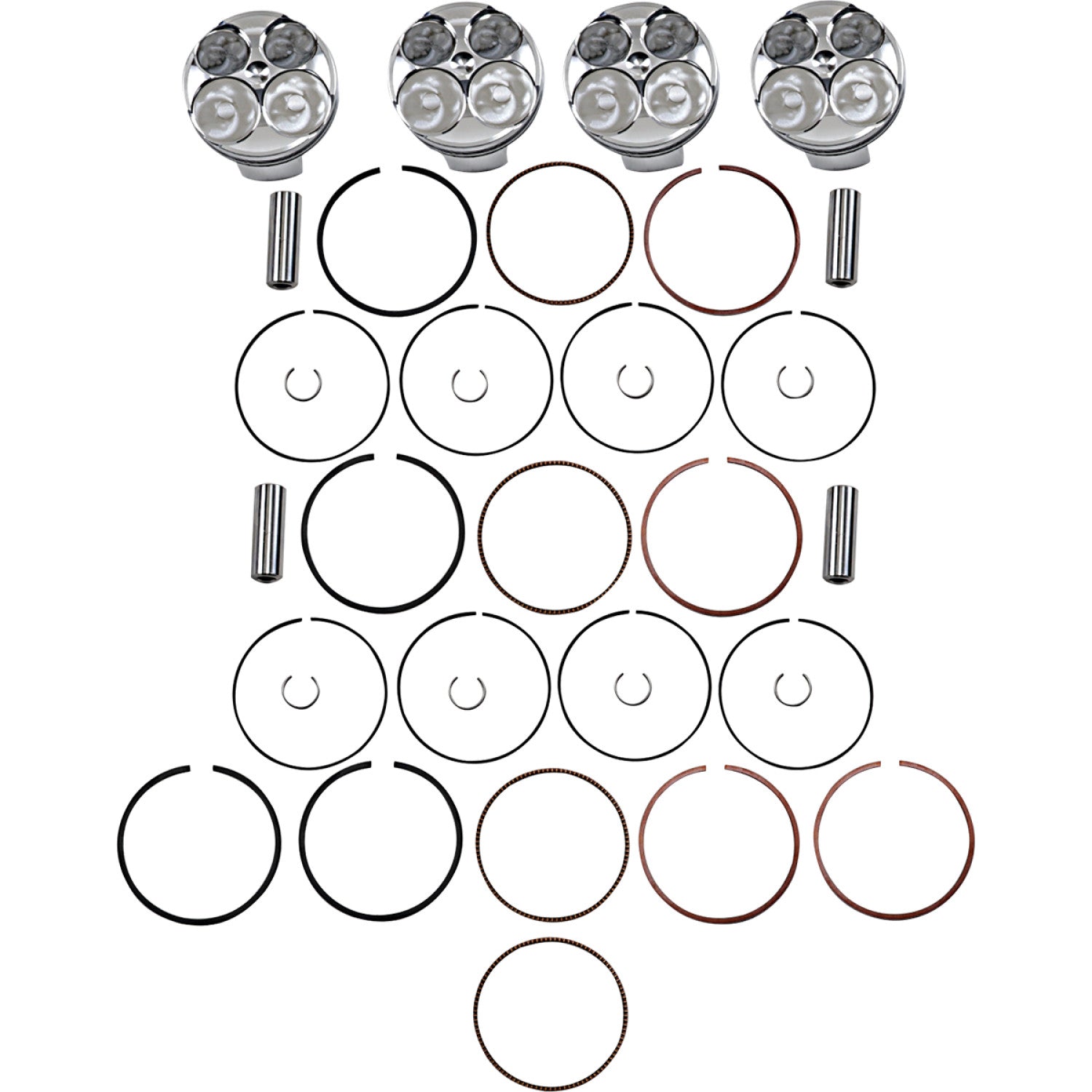 JE Pistons Piston Kit 308644 | JE Pistons | Piston & Ring Kits