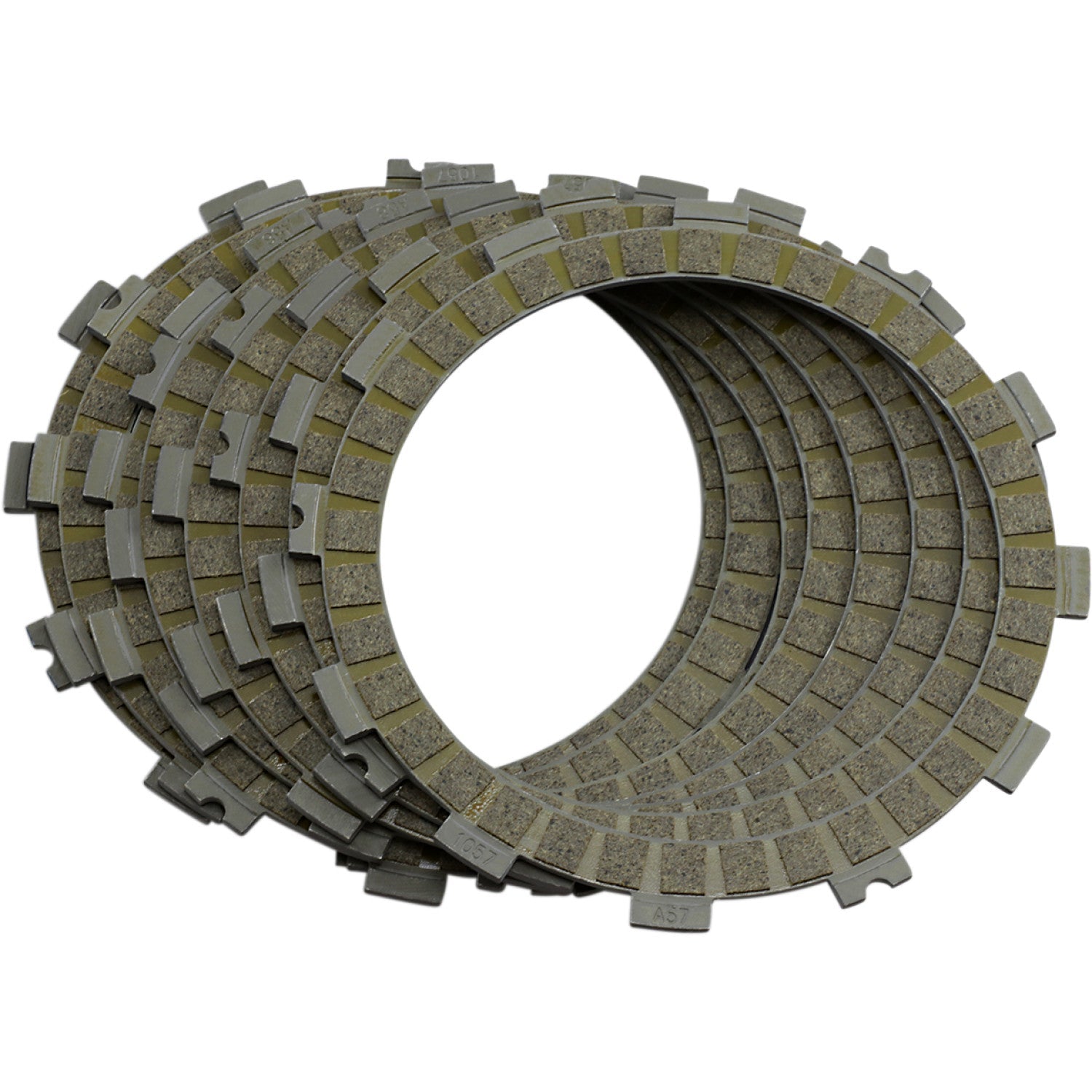 HINSON RACING Clutch Plate Kit - Fiber - Can-Am/Kawasaki/Suzuki/Yamaha FP217-8-001 by Hinson Racing Clutch Plates & Springs