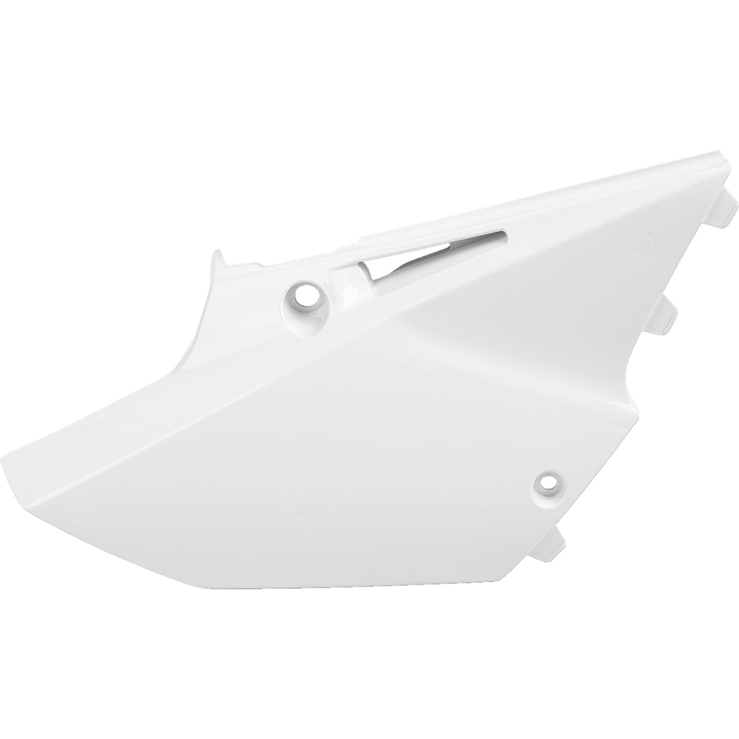POLISPORT Side Panels - OEM White - YZ 125/250 8607500002 by Polisport