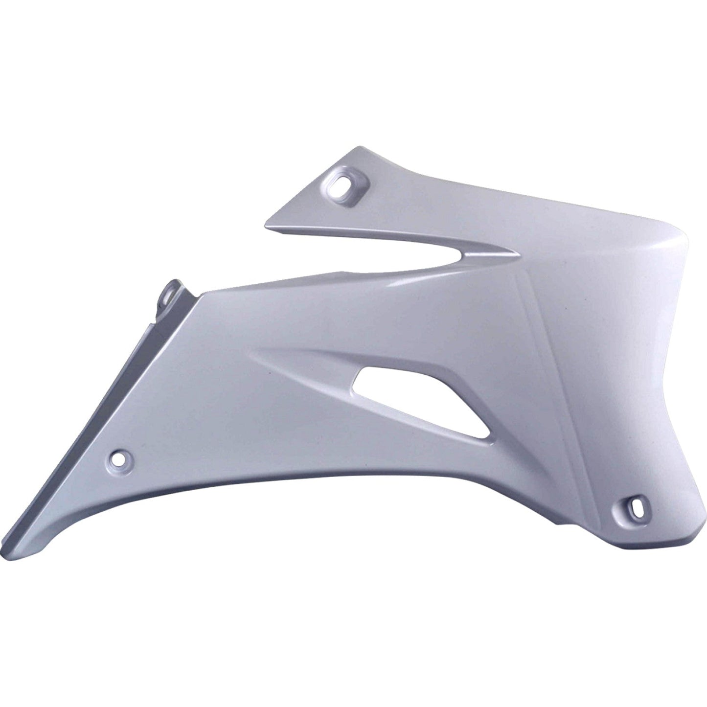 POLISPORT Radiator Cover - White - YZ 250F/450F 8426100005 by Polisport