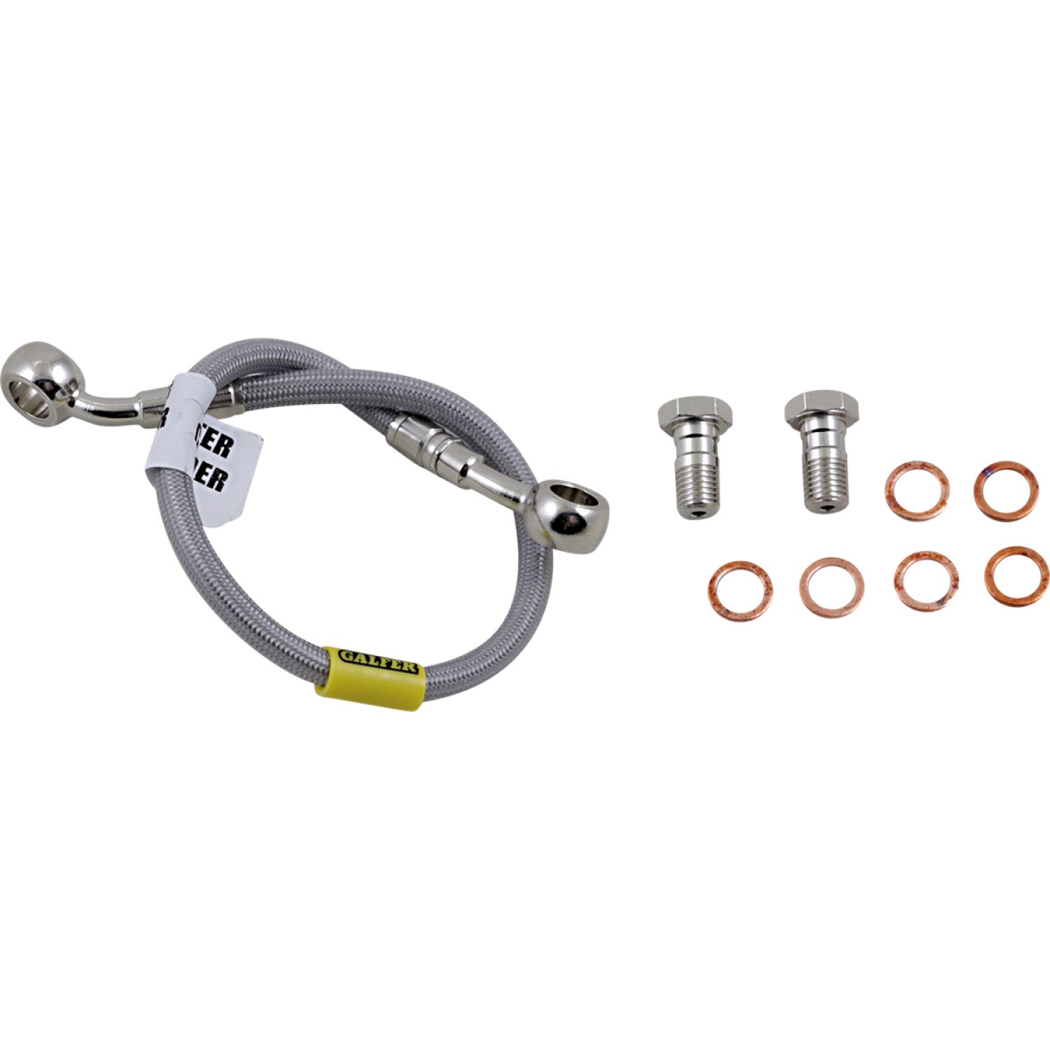 Galfer Brake Line - Stainless Steel FK003D453R | Brake Lines Hoses Stainless Steel