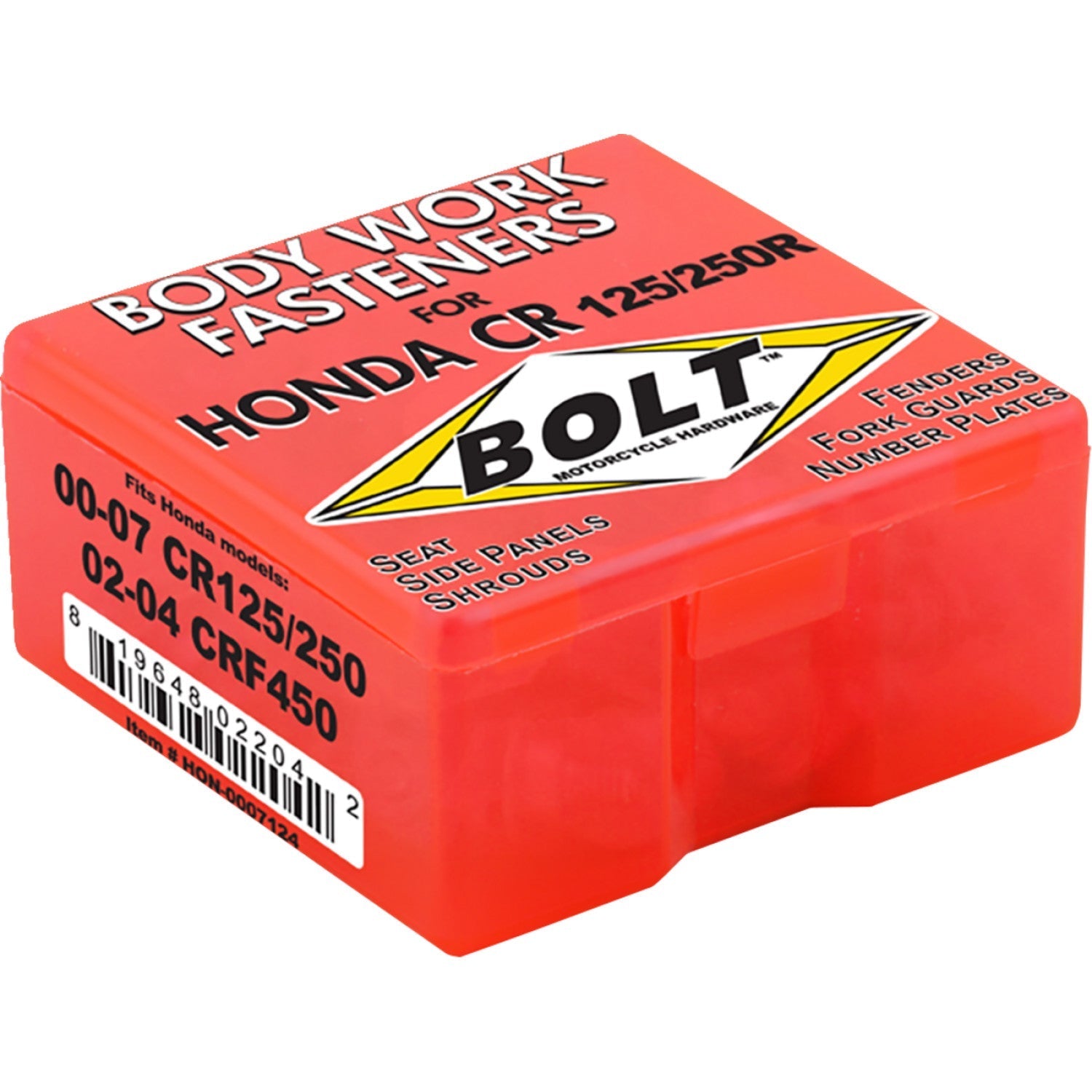 BOLT Body Work Fastener Kit - Honda HON-0007124