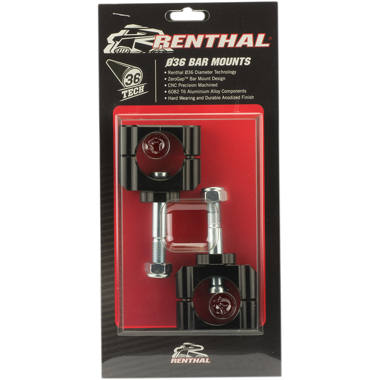 Renthal Bar Mount - 36Tech - 0 mm Offset CL052