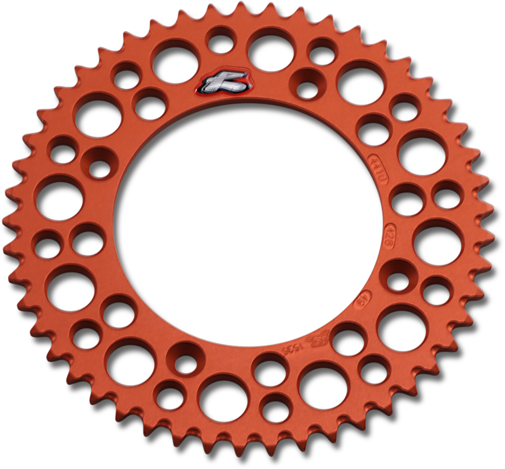 Renthal Sprocket - Orange - 49 Tooth 441U-428-49GPOR