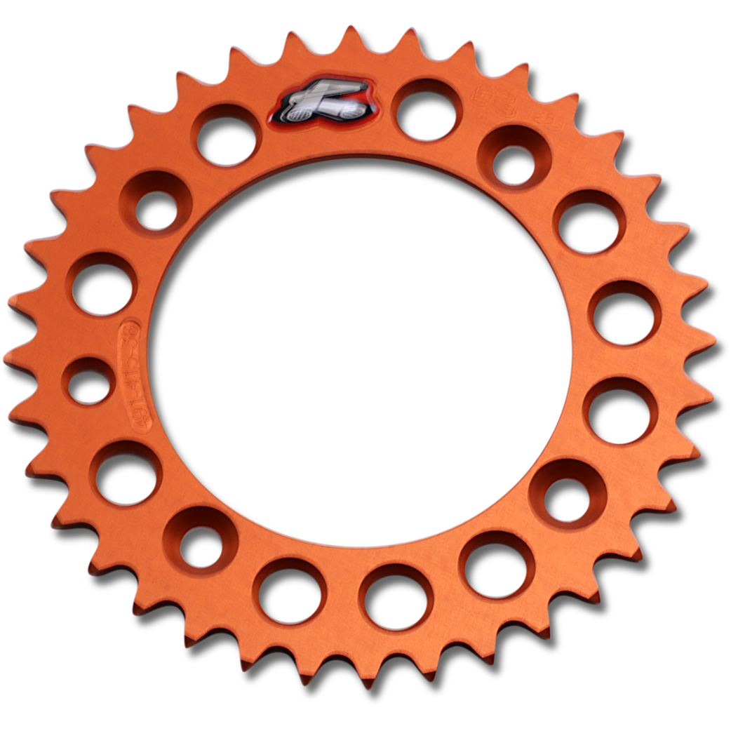 Renthal Rear Sprocket - Orange - 36 Tooth 491--415-36P-OR
