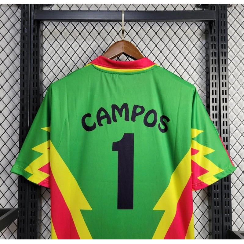 Retro 1998 Mexico CAMPOS 1 WORLD CUP HOME Jersey