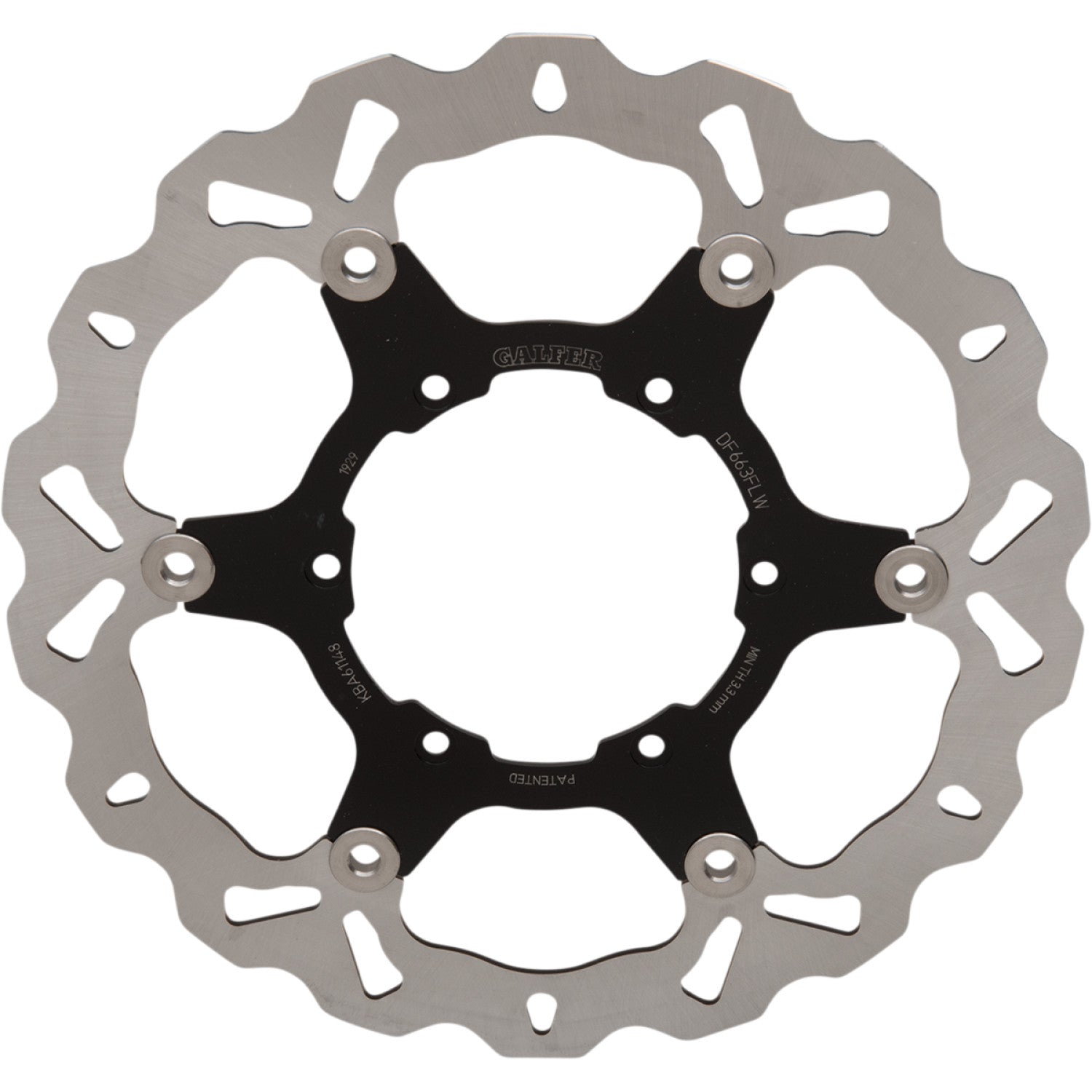 Galfer Front Rotor DF663FLW | Brake Rotors   Street