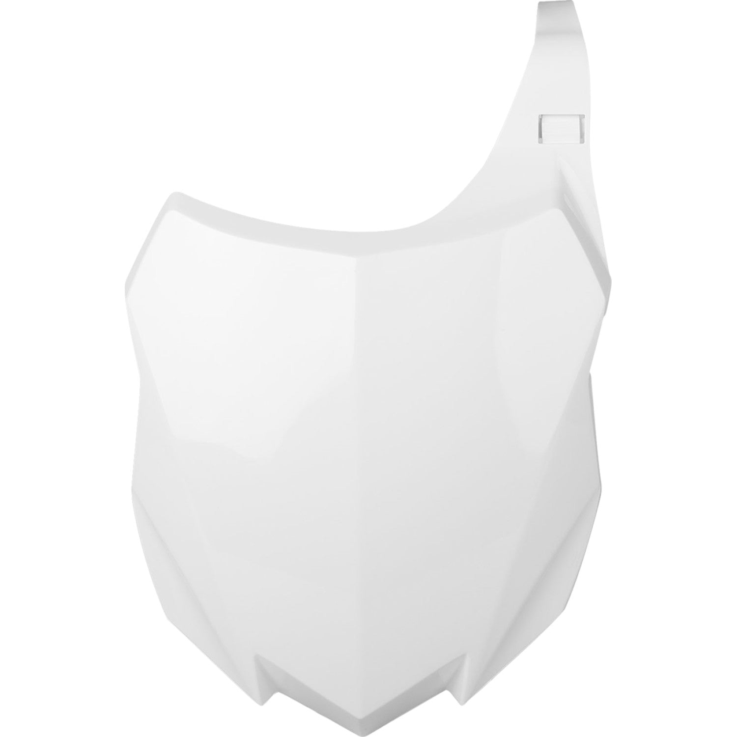 POLISPORT Number Plate - White - KX 250F/450F 8659200002 by Polisport