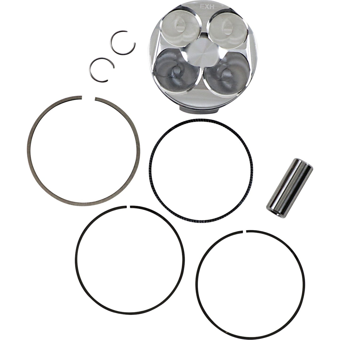 JE Pistons Piston Kit - 13.2:1 - Honda 247607 | JE Pistons | Piston & Ring Kits