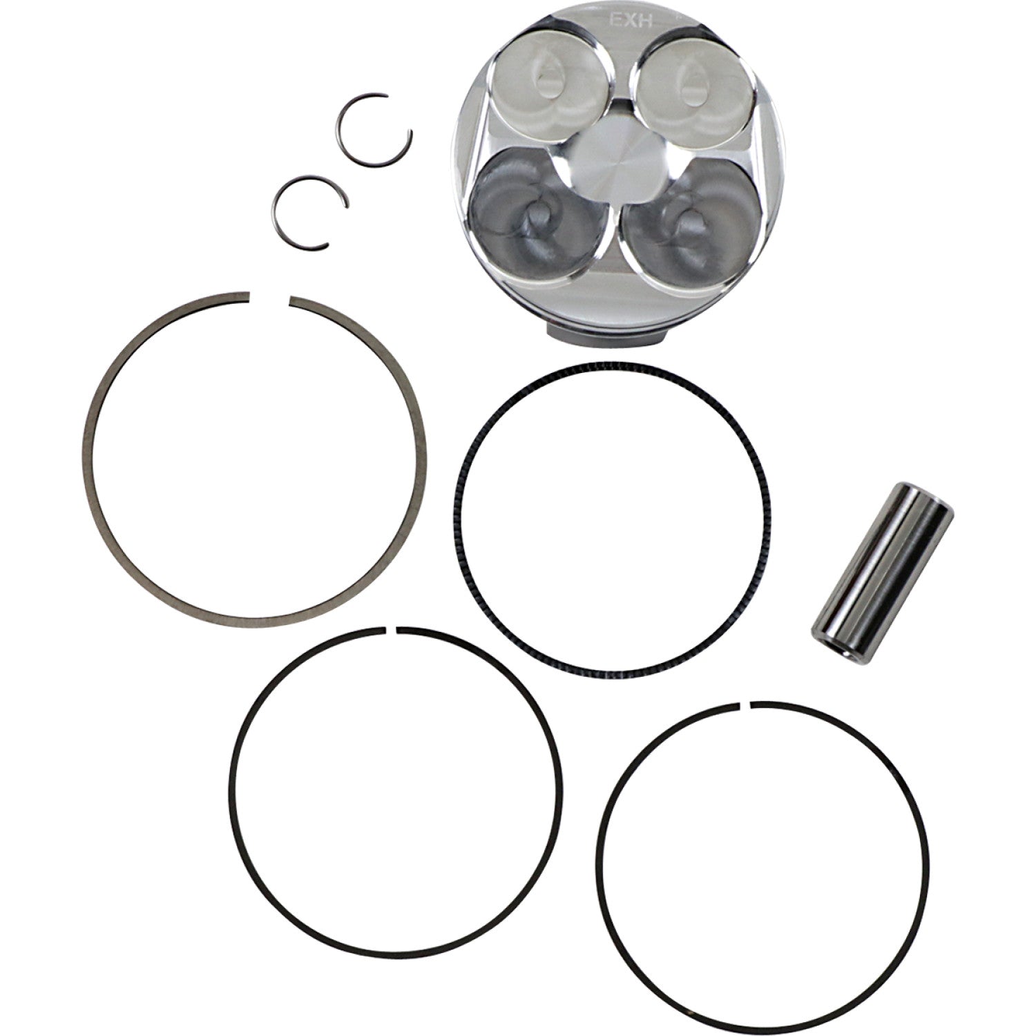 JE Pistons Piston Kit - 13.2:1 - Honda 247607 | JE Pistons | Piston & Ring Kits