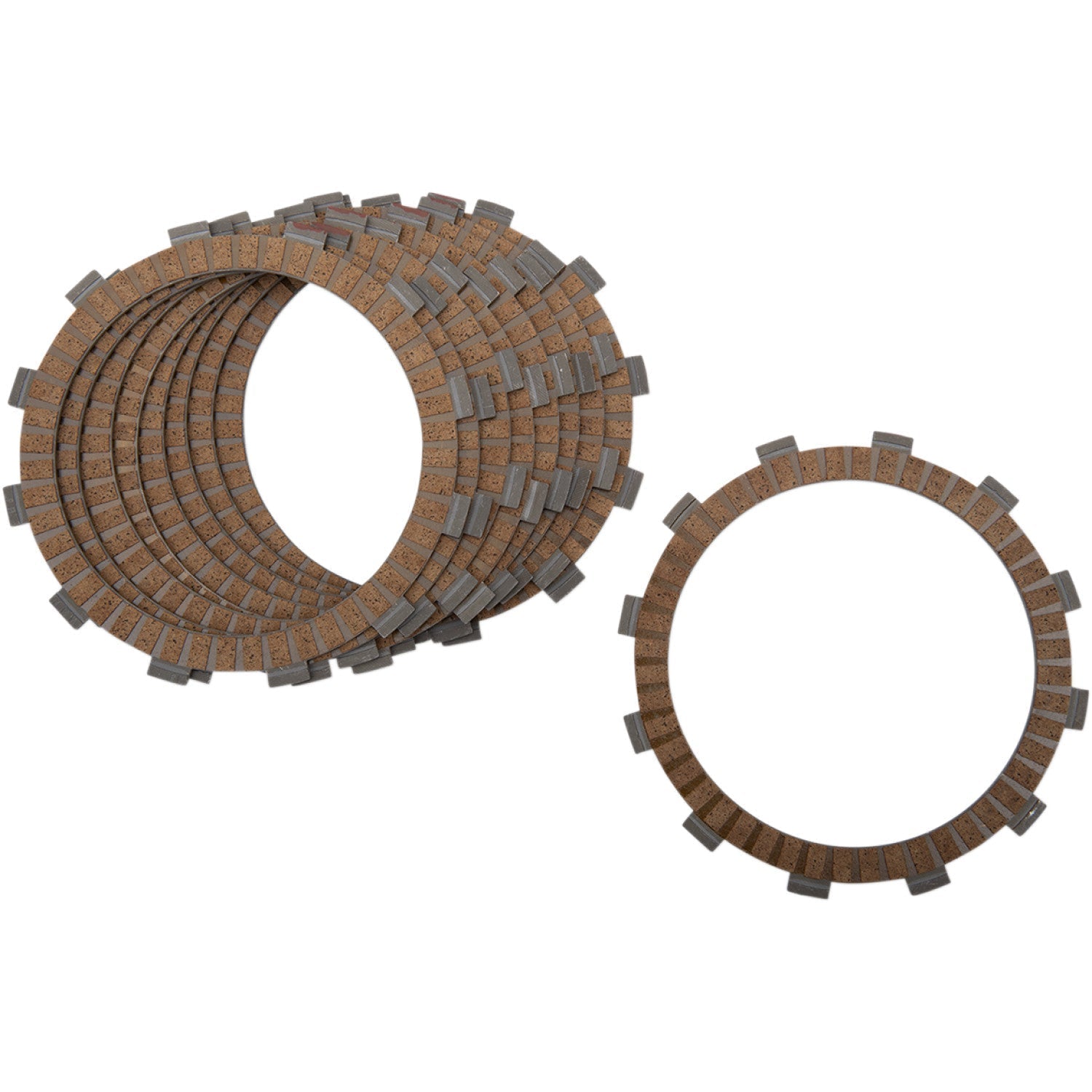 HINSON RACING Clutch Plate Kit - Fiber FP196-9-001 by Hinson Racing Clutch Plates & Springs