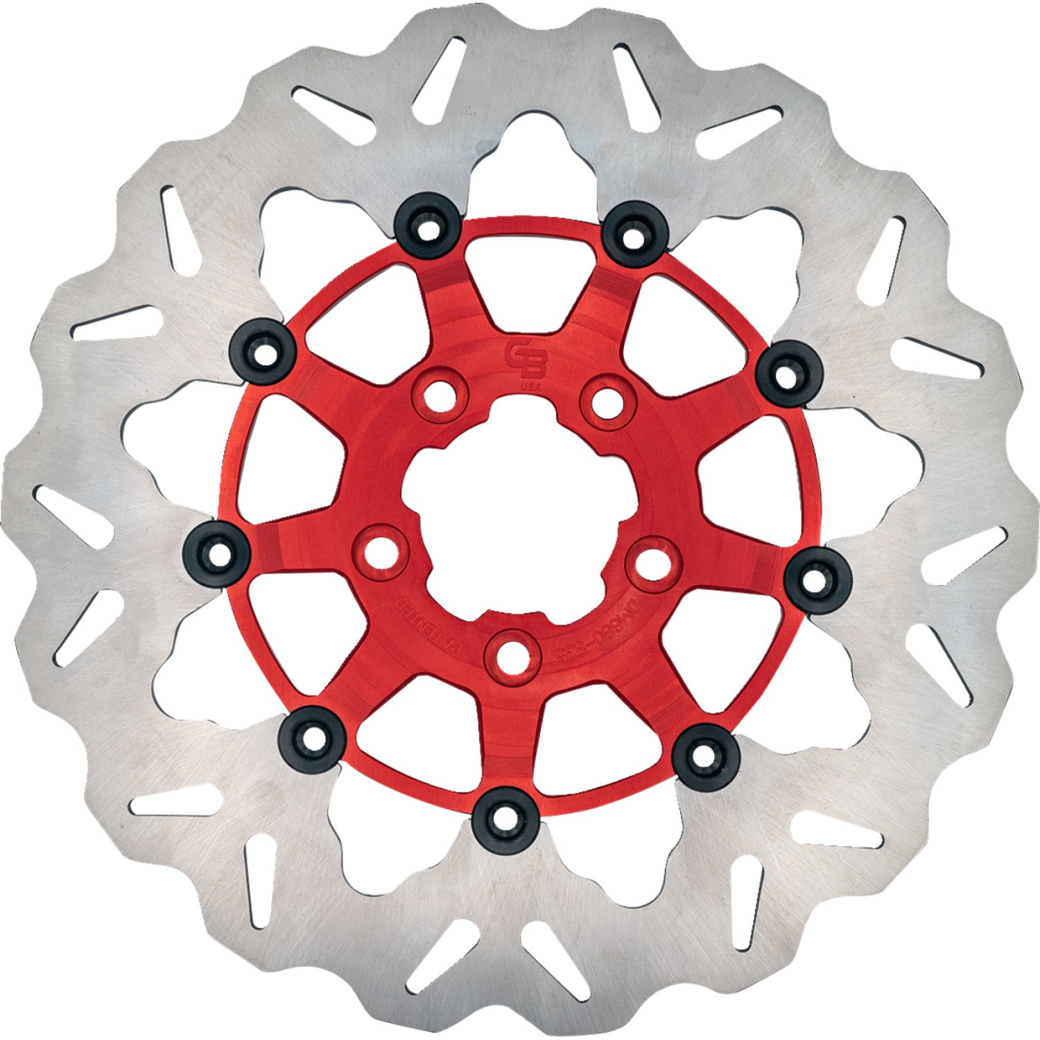 Galfer Brake Rotor - Front - Red DF835CW-R | Brake Rotors   Street