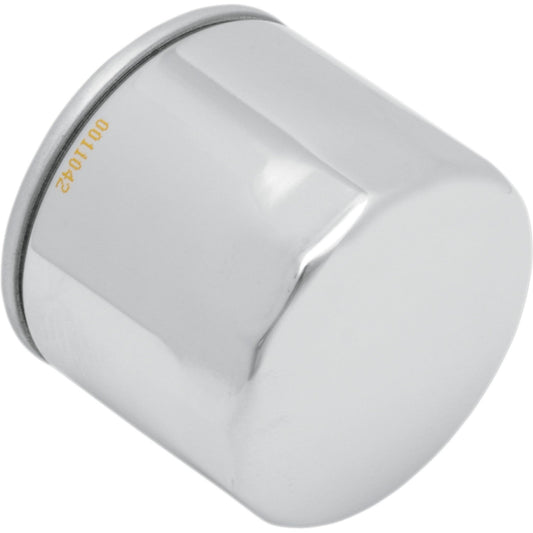 Hiflofiltro Oil Filter - Chrome HF172C | Oil Filters | Hiflofiltro