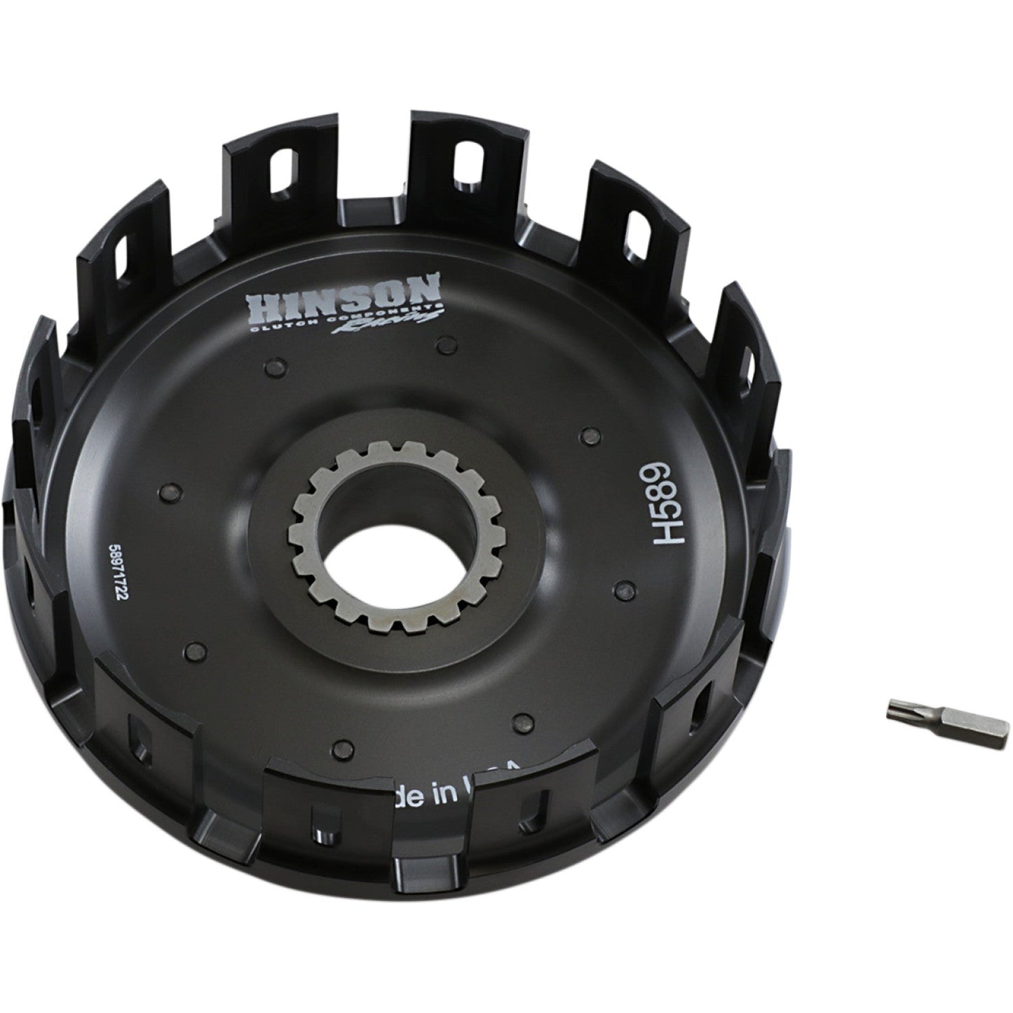HINSON RACING Clutch Basket H589 by Hinson Racing Clutch Com PO Nent Parts