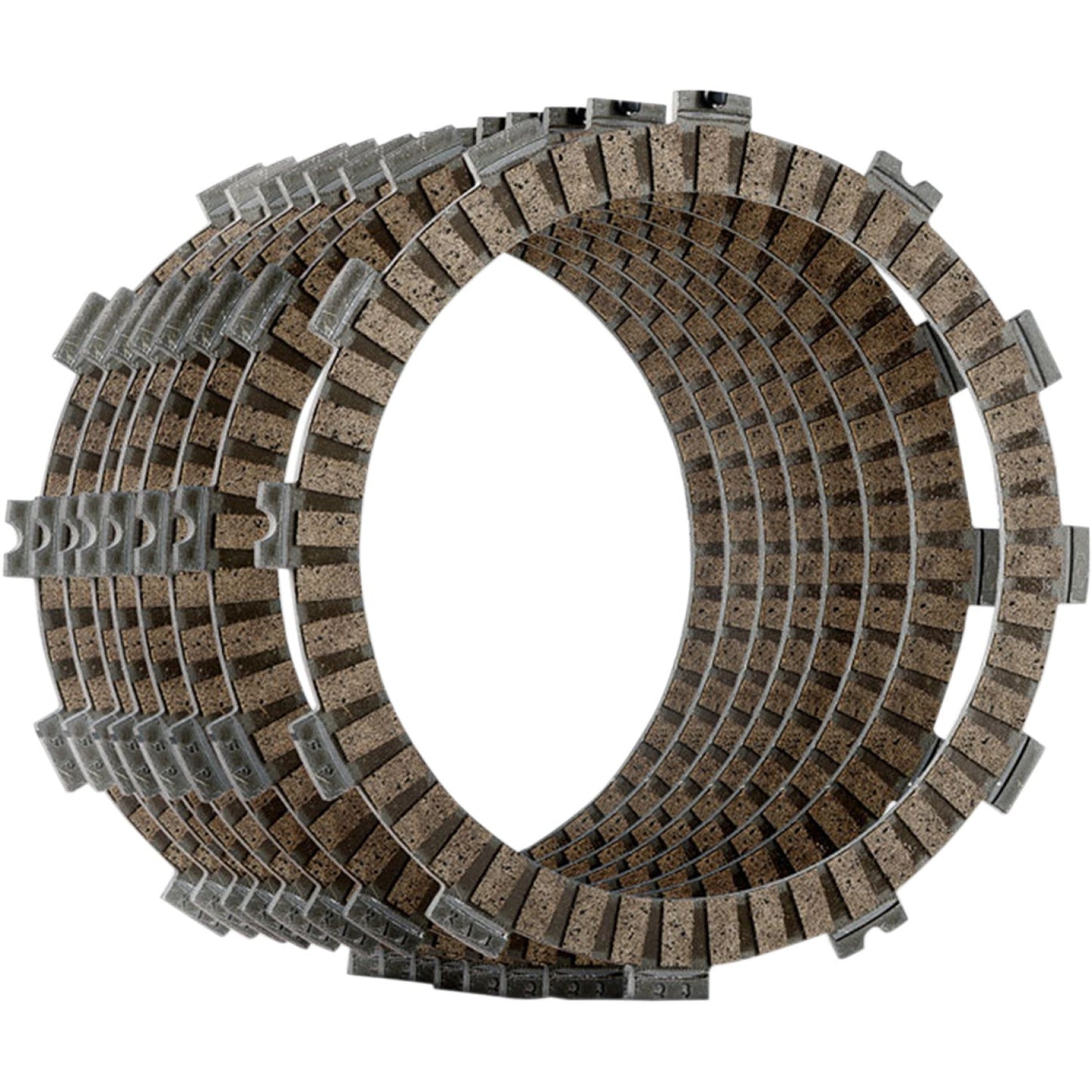 HINSON RACING Clutch Plate Kit - Fiber FP058-8-001 by Hinson Racing Clutch Plates & Springs