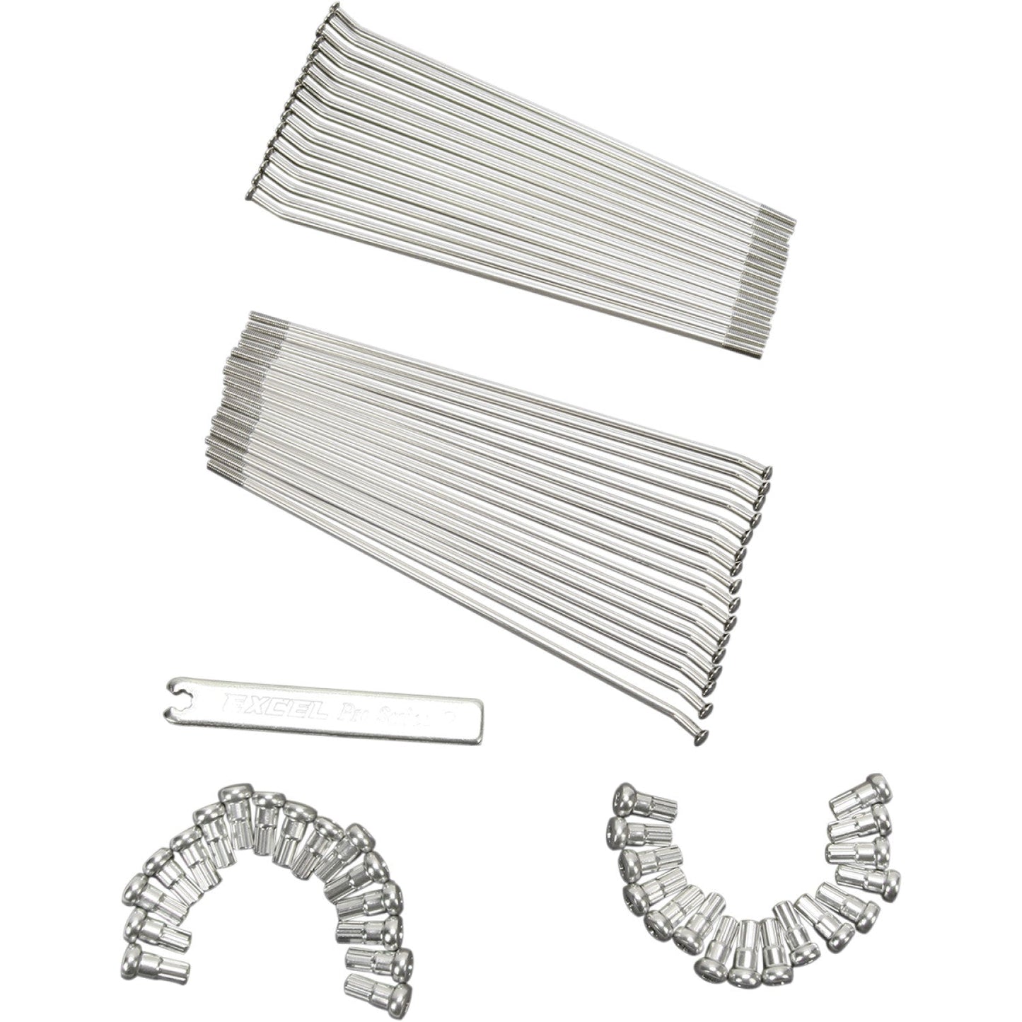 EXCEL Spoke Set - Rear - 19x2.15 - #8 (4 mm) XS8-21197
