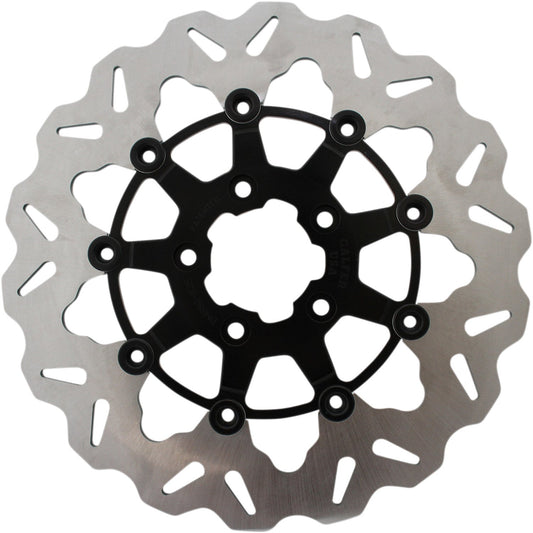 Galfer Wave? Brake Rotor - Front - Black Carrier DF835CW-B | Brake Rotors   Street