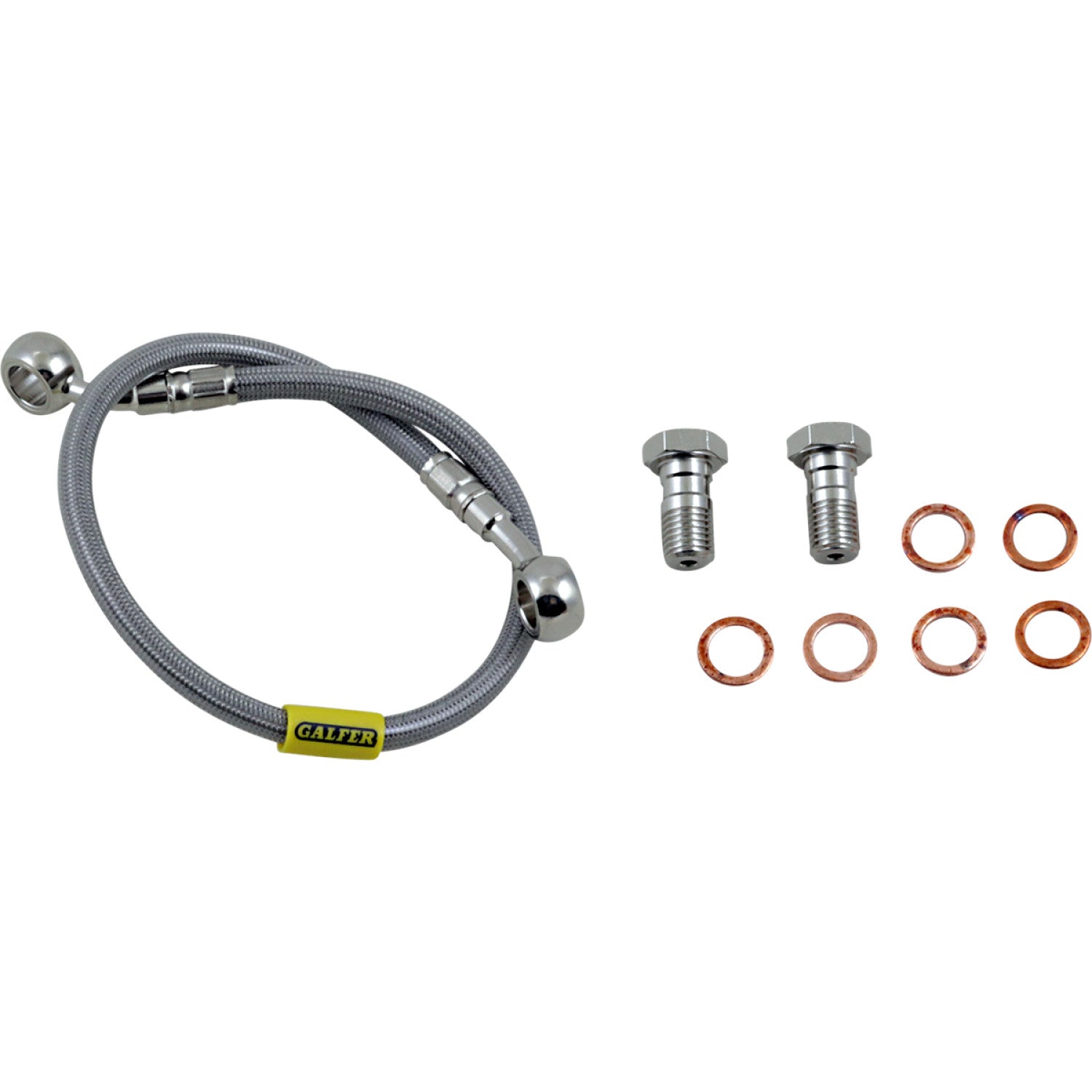 Galfer Brake Line - Stainless Steel FK003D486R | Brake Lines Hoses Stainless Steel