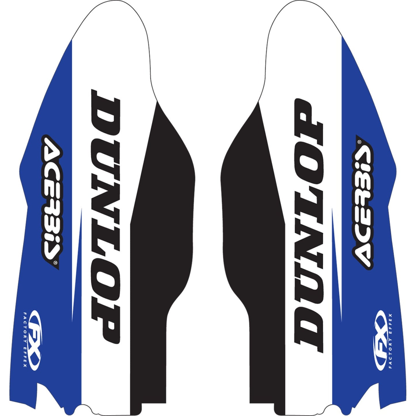 FACTORY EFFEX Fork Guard Graphic - YZ 17-40262