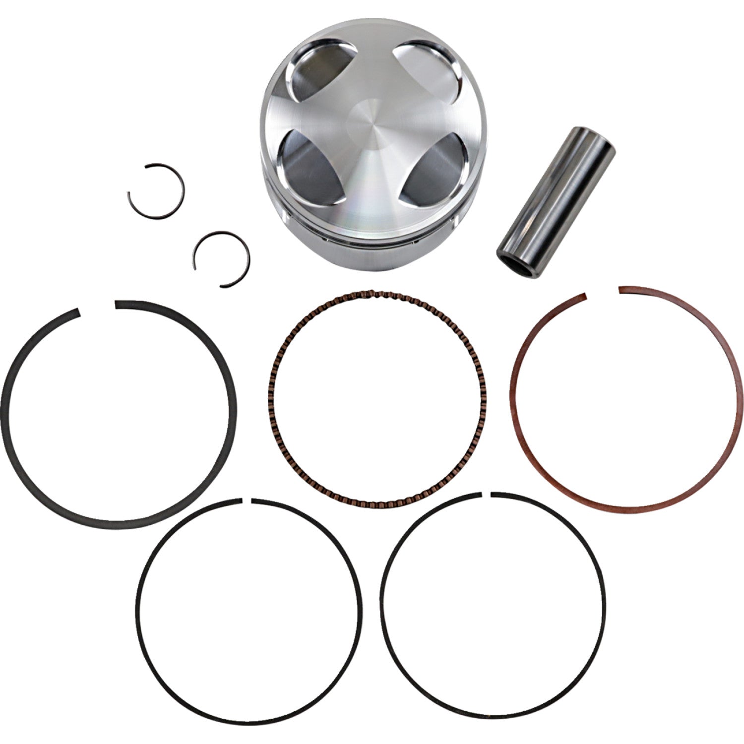 JE Pistons Piston Kit - 10.8:1 - Honda 133889 | JE Pistons | Piston & Ring Kits