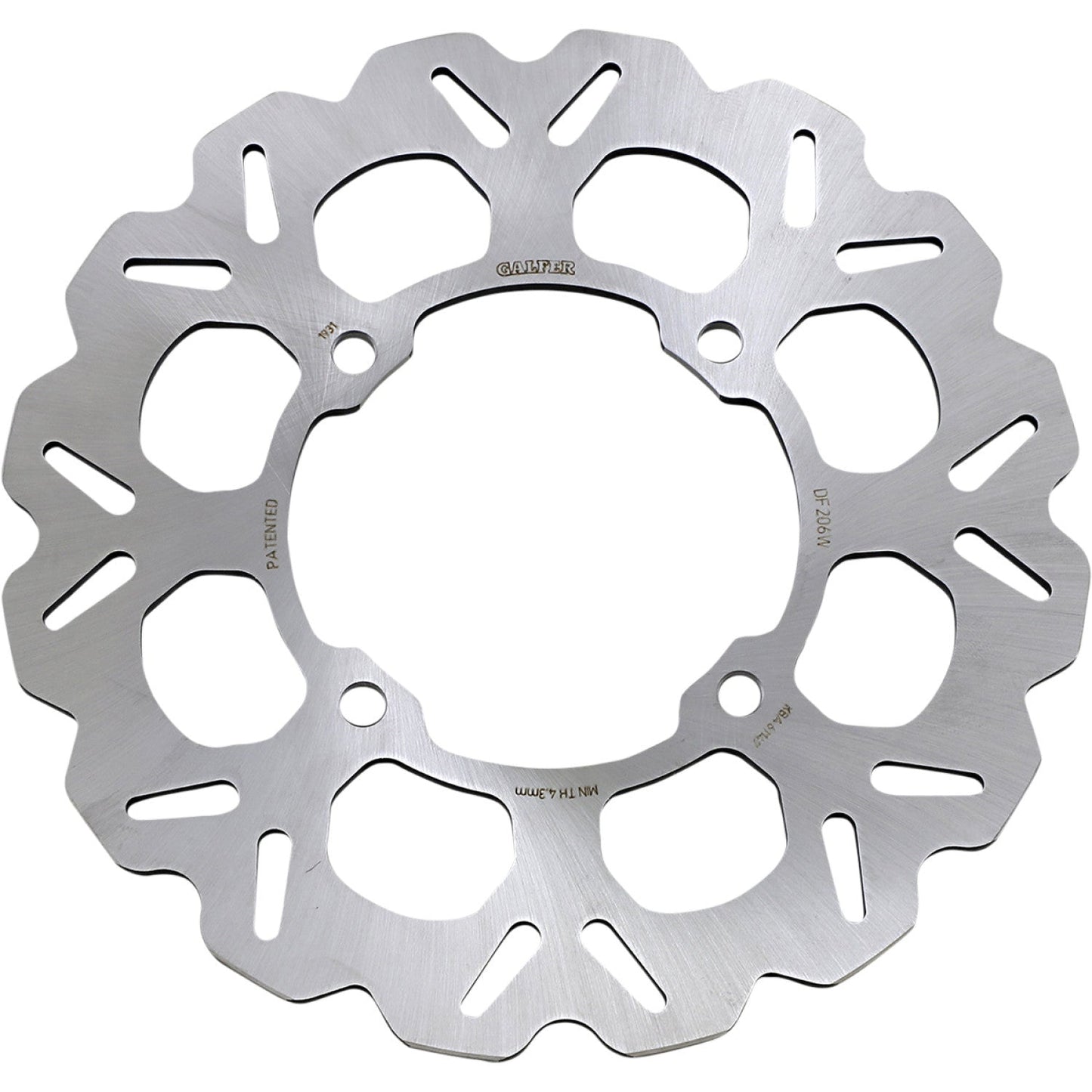 Galfer Rear Rotor DF206W | Brake Rotors   Street