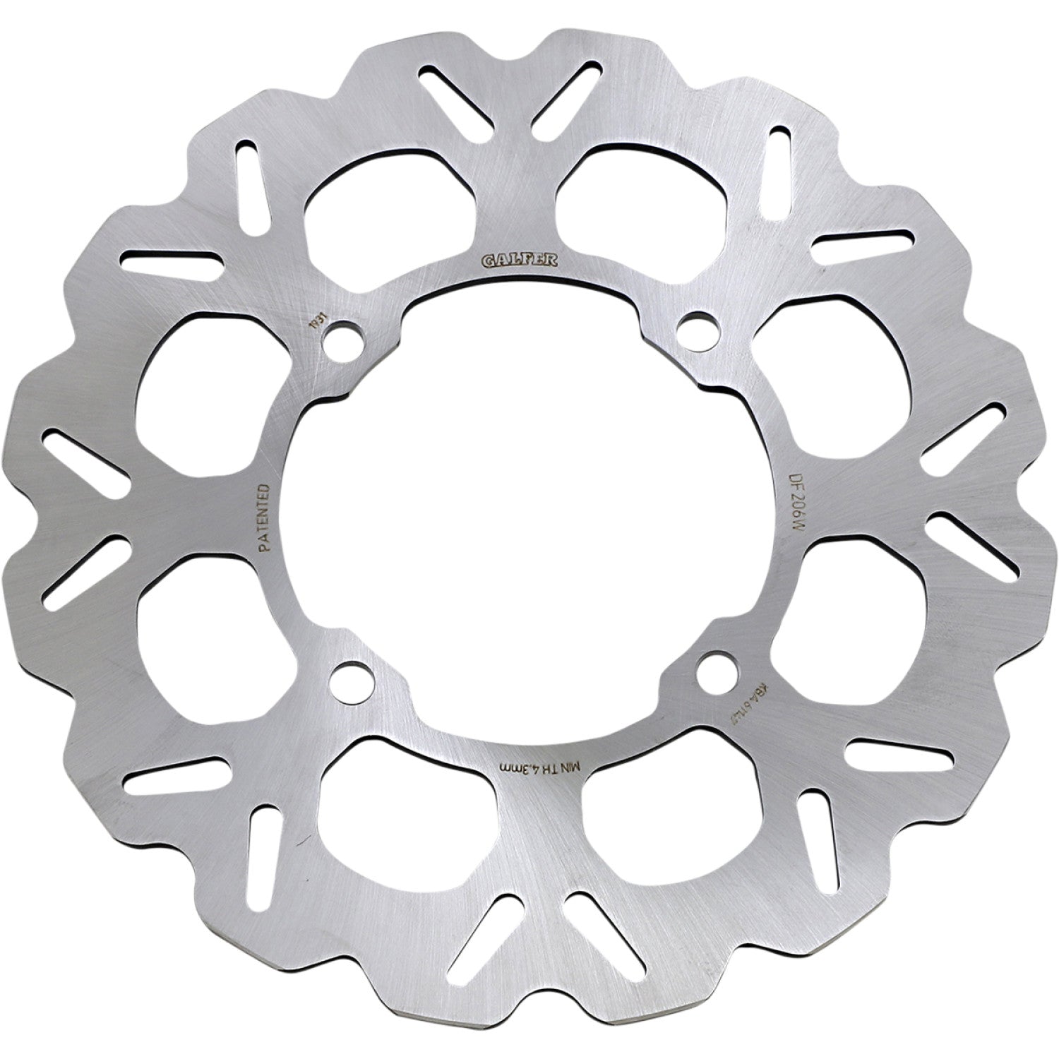 Galfer Rear Rotor DF206W | Brake Rotors   Street