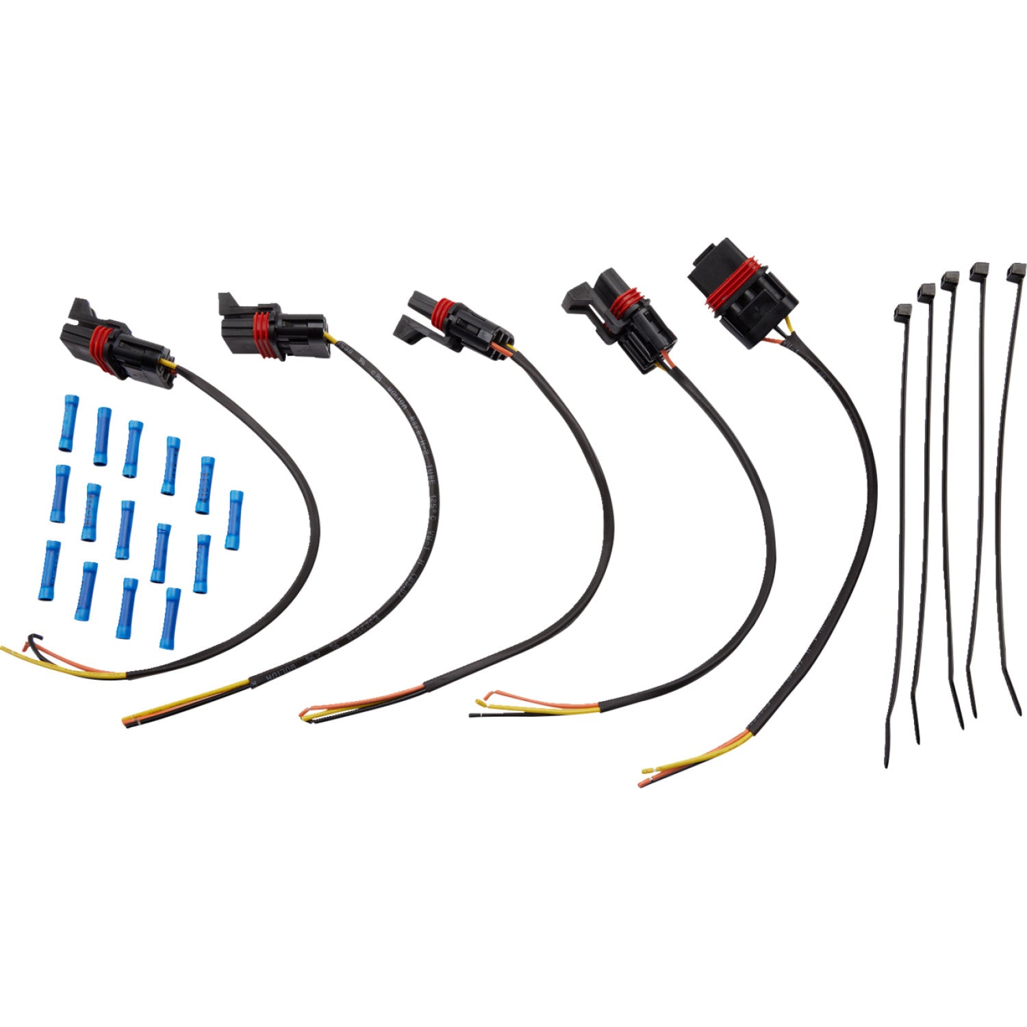 Moose Utility Pulse Busbar Pigtail Harness - 5 Pack - Polaris 100-2336-5-PU | Wiring Group