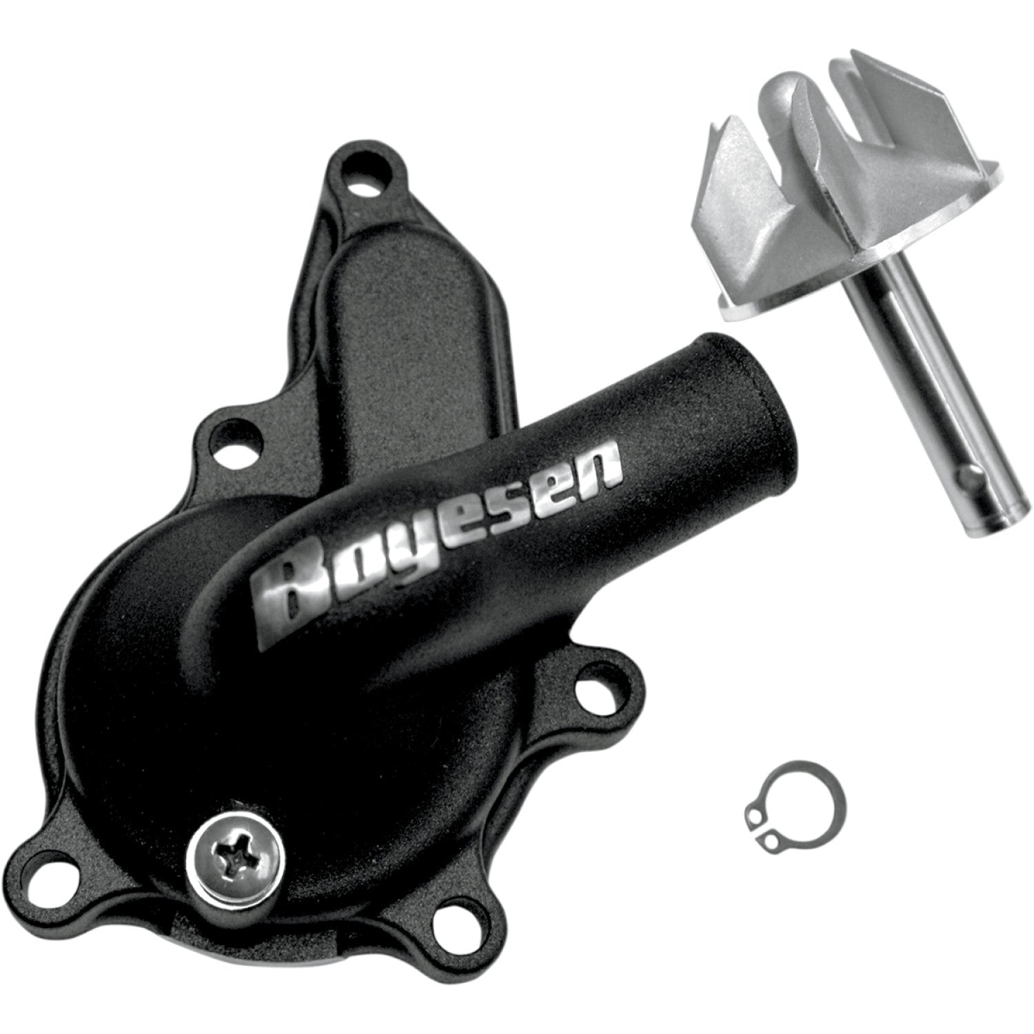 BOYESEN Impeller/Waterpump Cover - Black - Suzuki WPK-28B