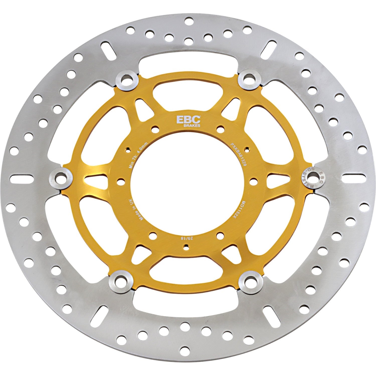 EBC Brake Rotor - Honda MD1152X | Brake Rotors   Street