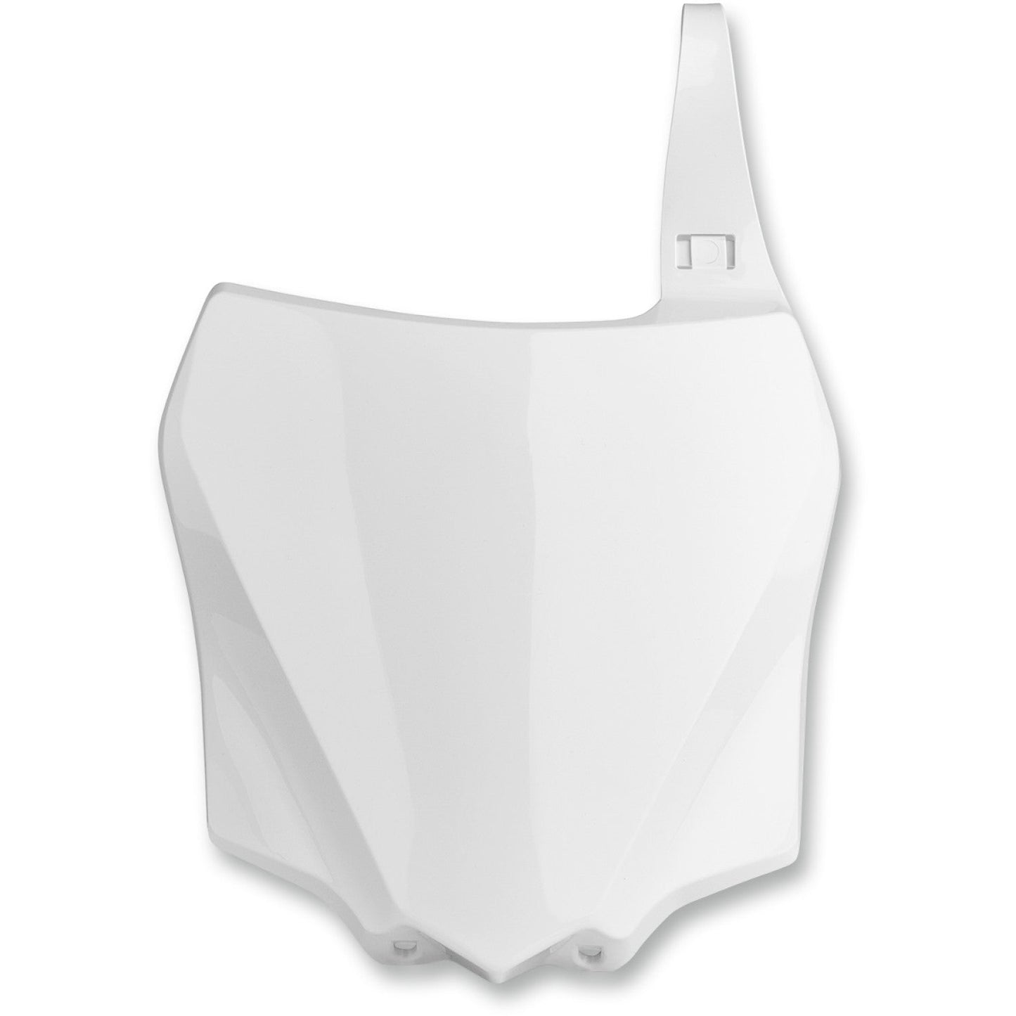 POLISPORT Number Plate - OEM White - KX 85/100 8662900002 by Polisport