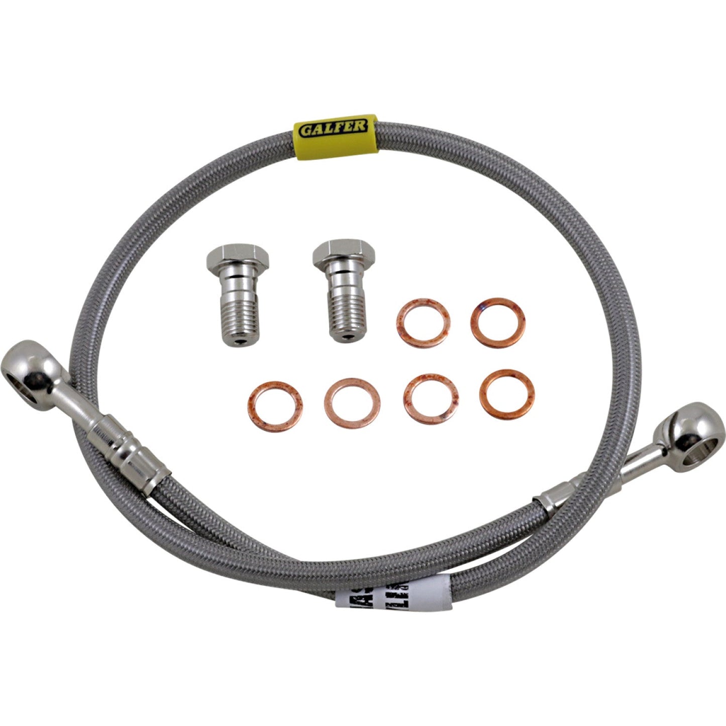 Galfer Brake Line - Stainless Steel FK003D419R | Brake Lines Hoses Stainless Steel