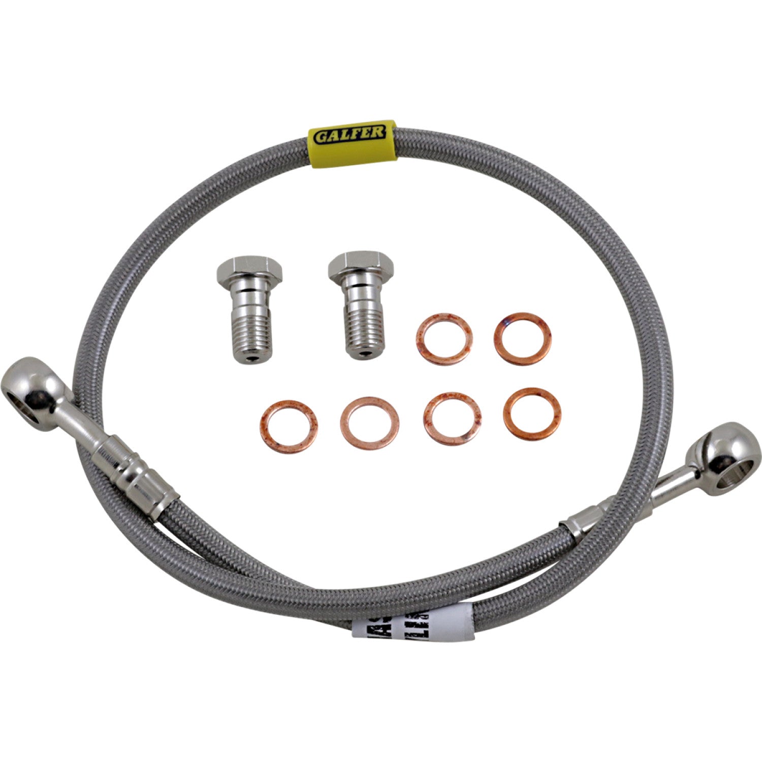 Galfer Brake Line - Stainless Steel FK003D419R | Brake Lines Hoses Stainless Steel