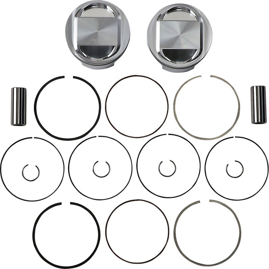 JE Pistons Piston Kit - 95" - Twin Cam 324716 | JE Pistons | Piston & Ring Kits