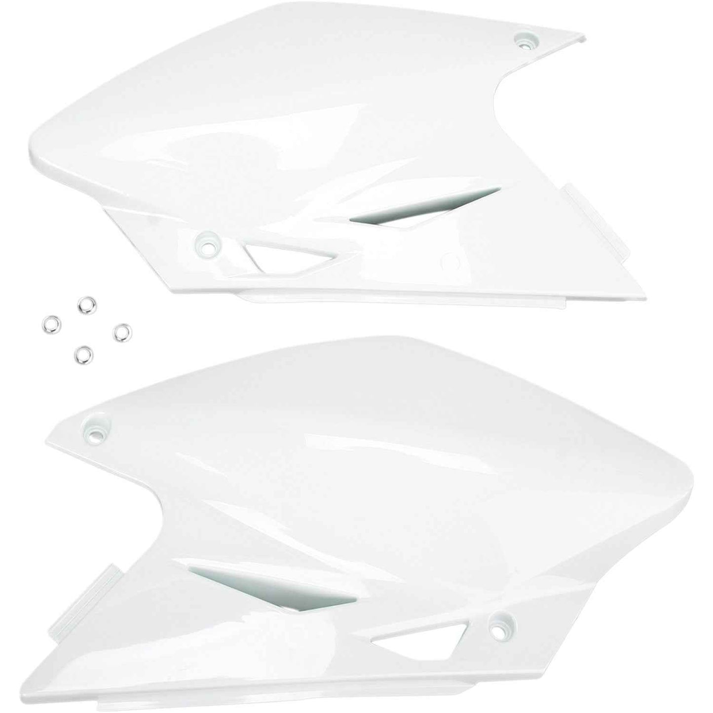 ACERBIS Side Panels - White 2043420002