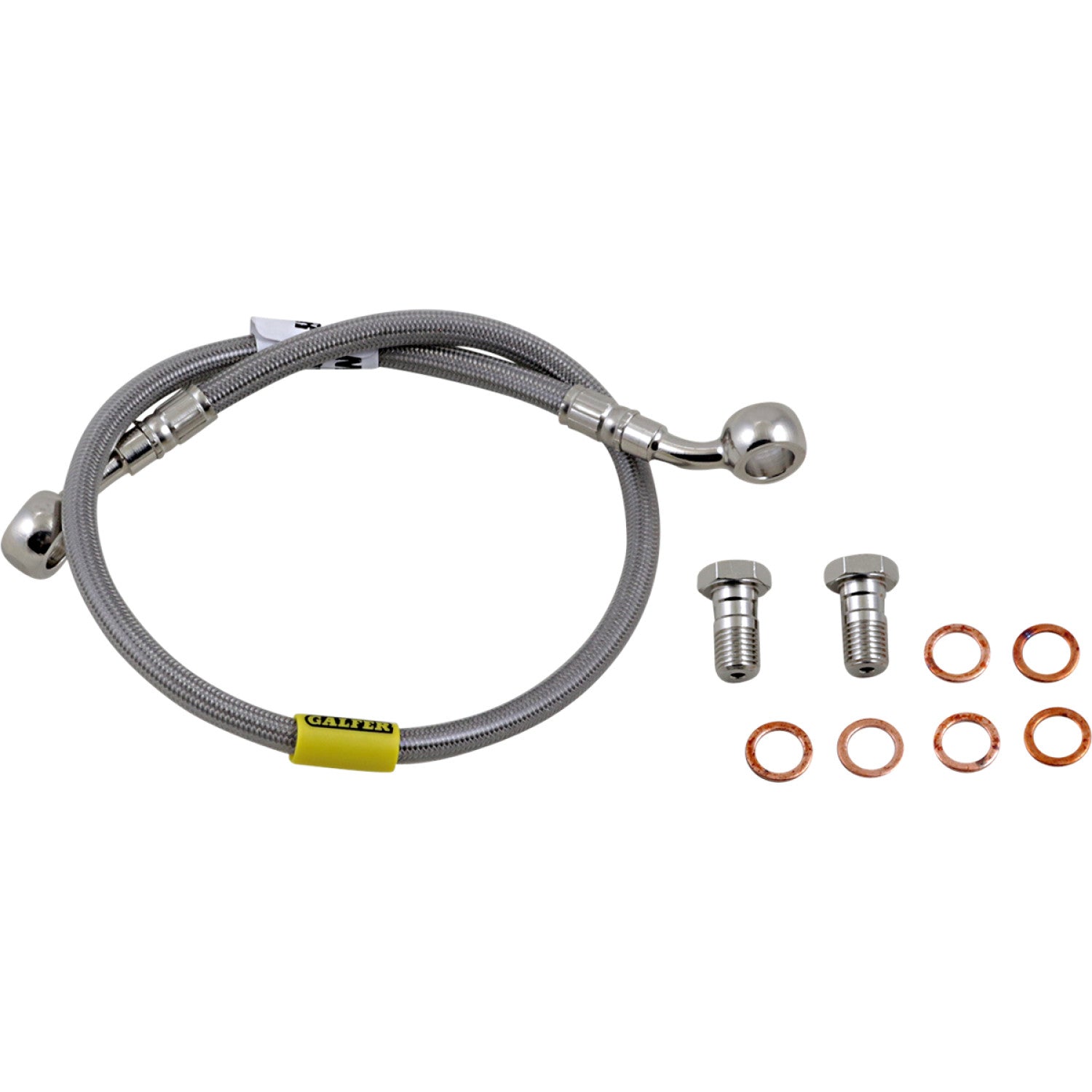 Galfer Brake Line - Stainless Steel FK003D348R | Brake Lines Hoses Stainless Steel