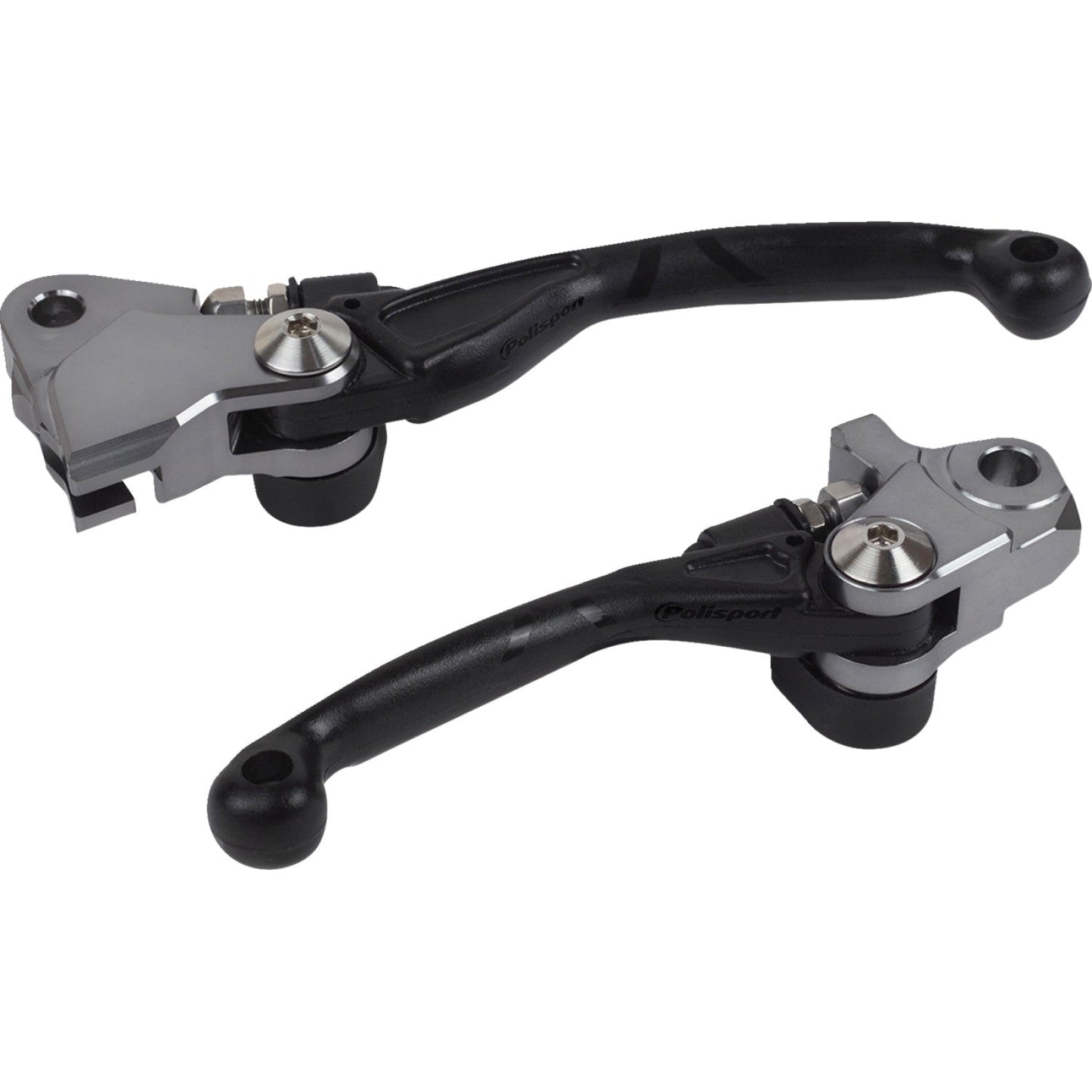 POLISPORT Pivot Unbreakable Lever Set - Black 8487200020 by Polisport