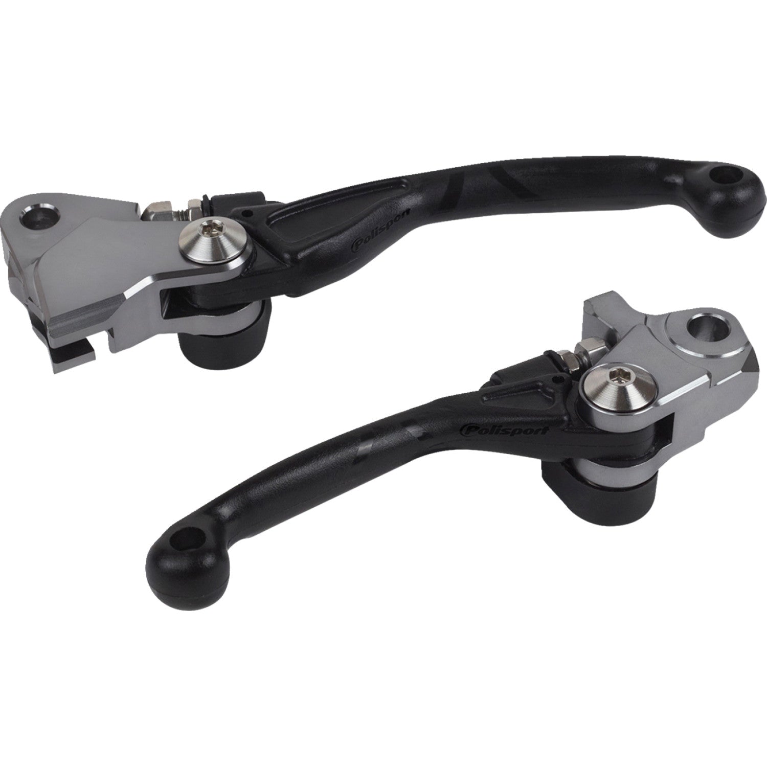 POLISPORT Pivot Unbreakable Lever Set - Black 8487200020 by Polisport
