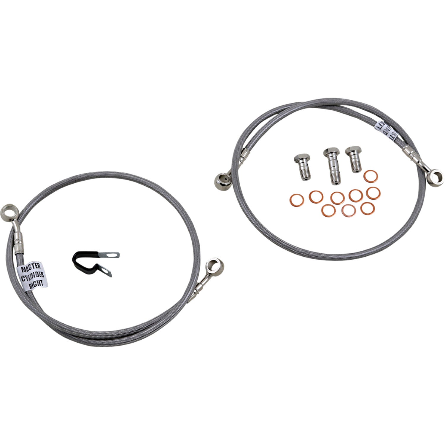 Galfer Brake Line - Stainless Steel FK003D704-2 | Brake Lines Hoses Stainless Steel